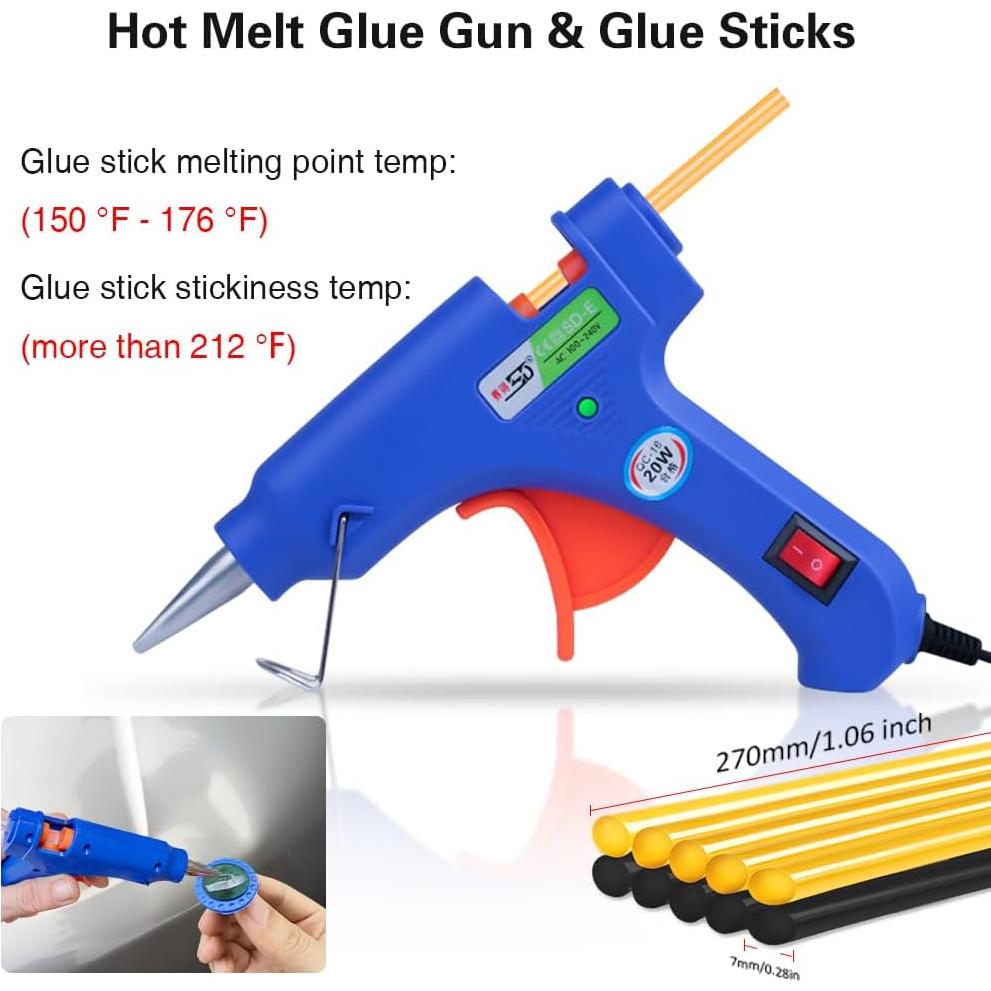 Kit Extractor de Abolladuras GLISTON - Ajustable y Profesional