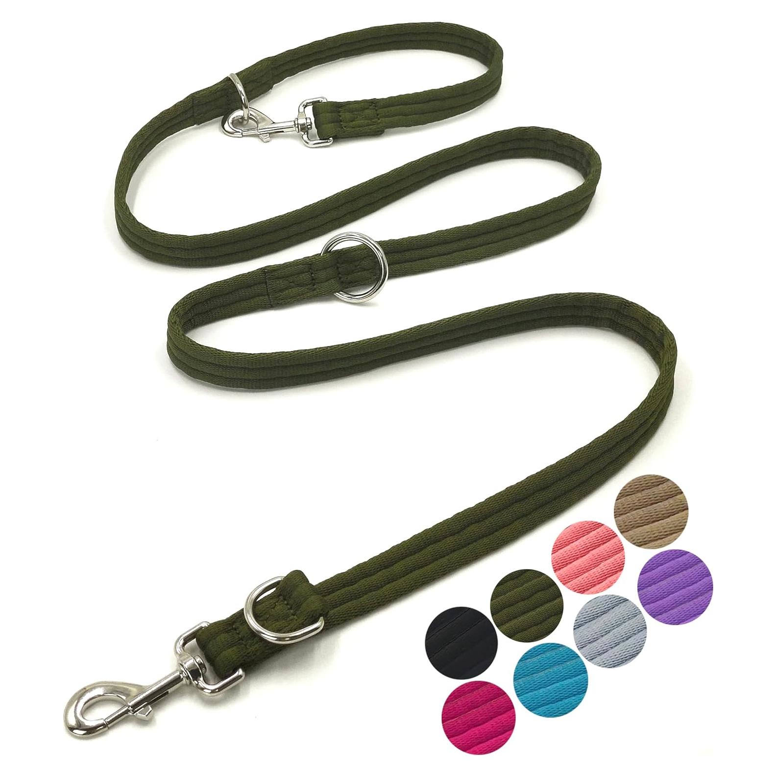 Correa para Perro Motaity Multifuncional 2m Verde Militar