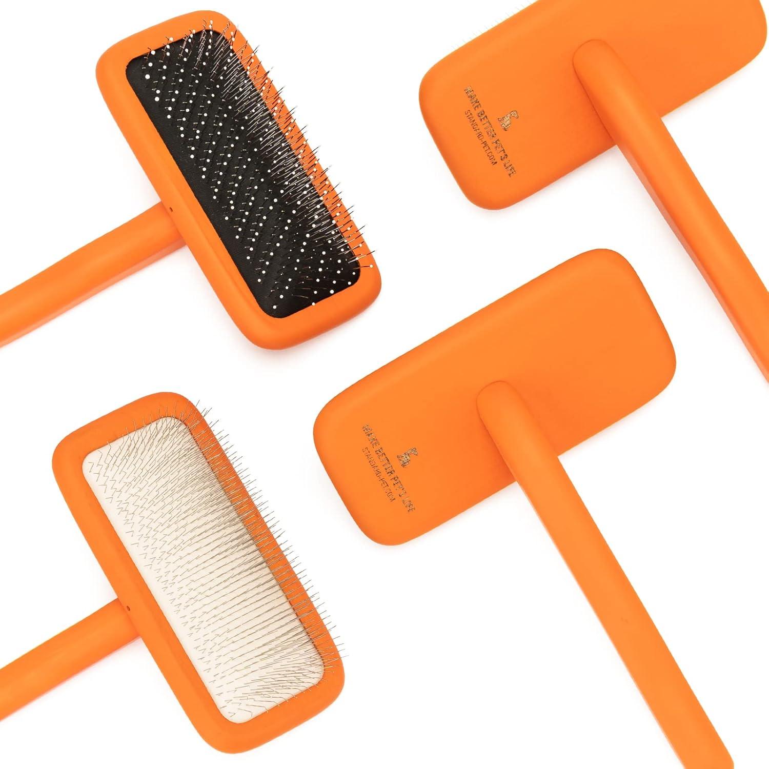 Cepillo Slicker para Mascotas GOODSDECO - Puntas Suaves 11.94x17.78cm