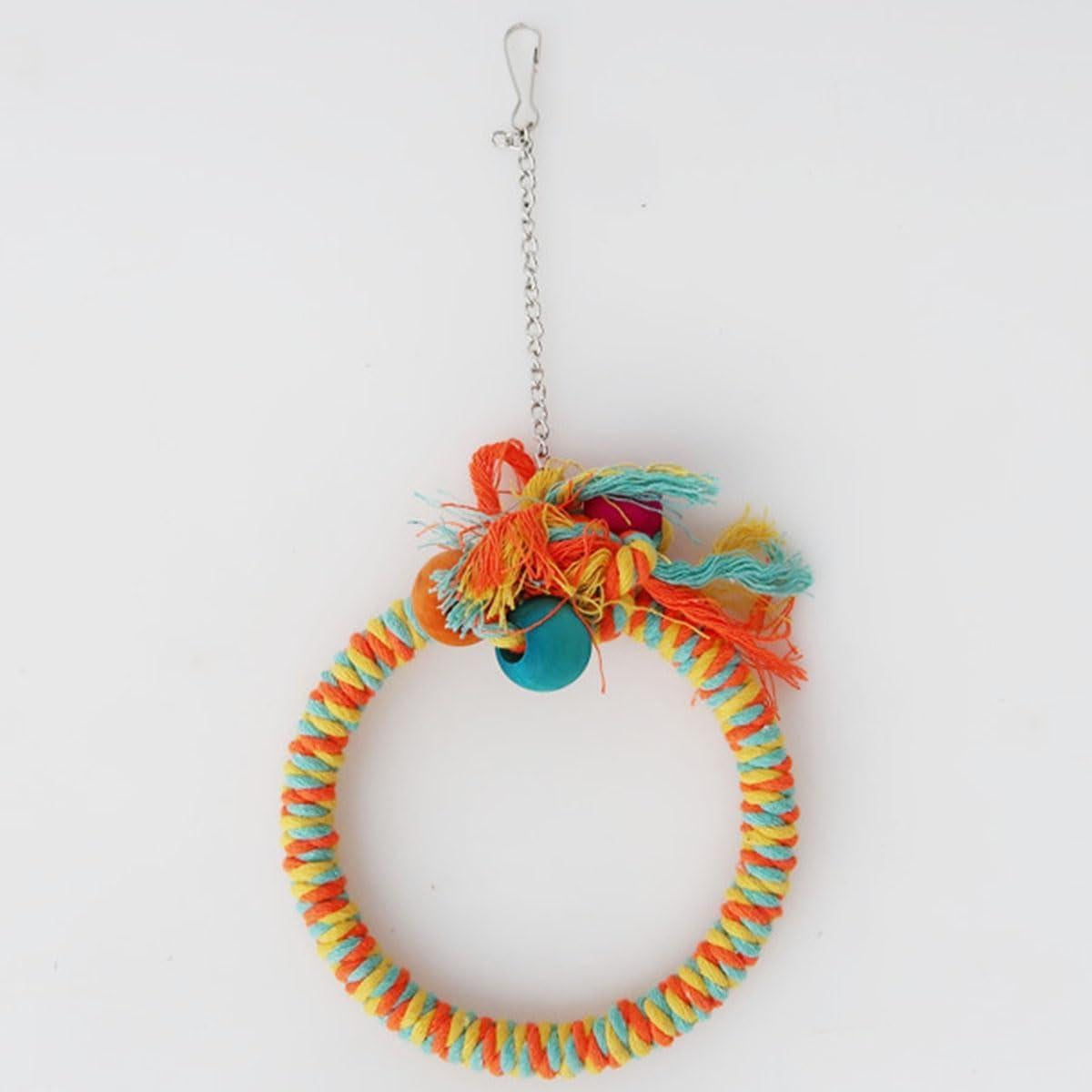 Columpio Circular para Aves Paxikaka - Algodón 12.7cm y 16.5cm