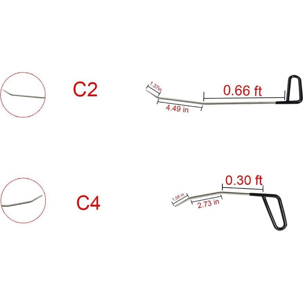 Kit de Reparación de Abolladuras LadyRosian 10 Piezas