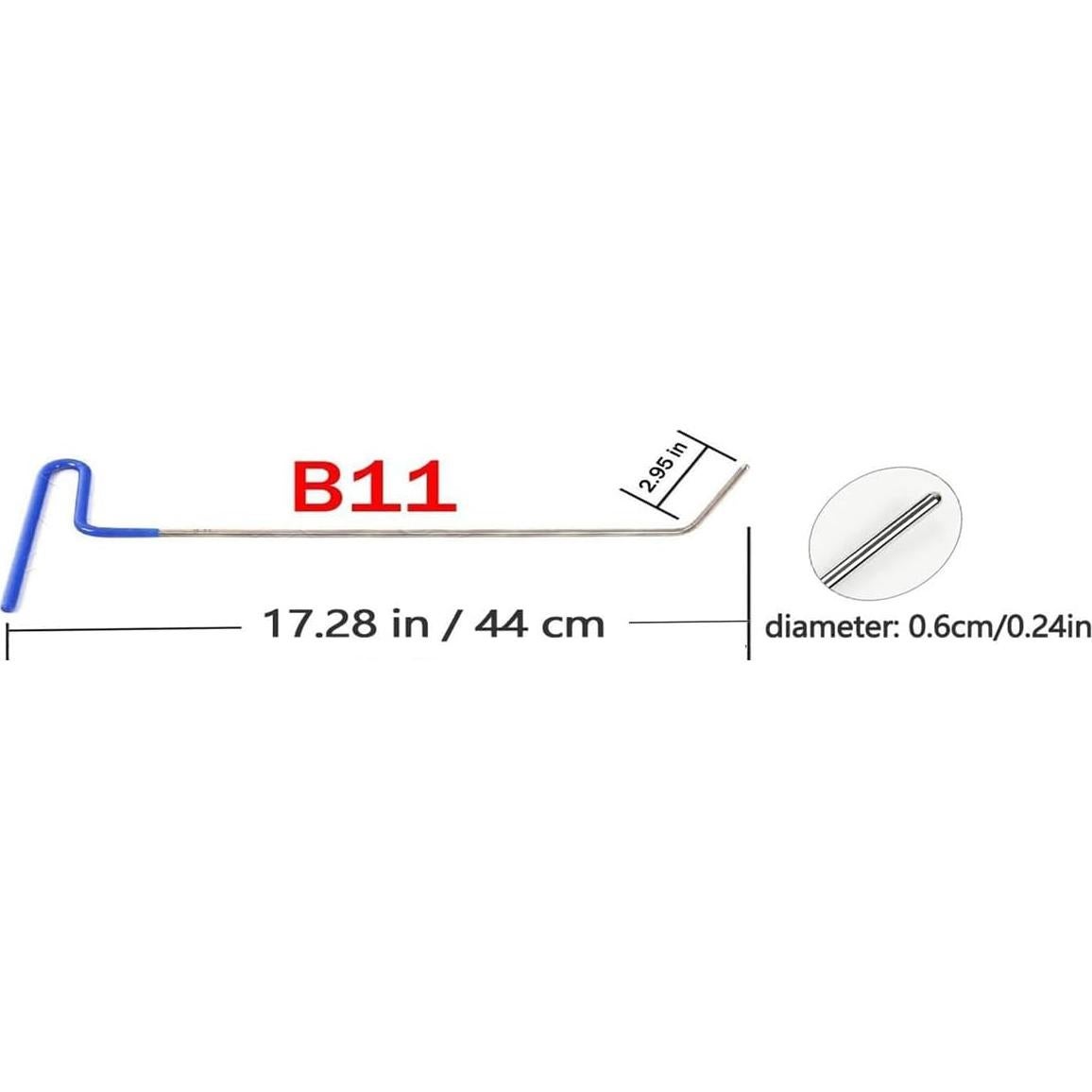 Kit de Reparación de Abolladuras LadyRosian 10 Piezas