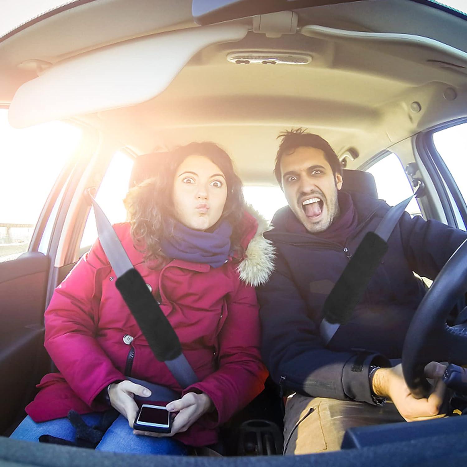 Juego de 7 Accesorios Estéticos para Automóvil Wazzh Negro