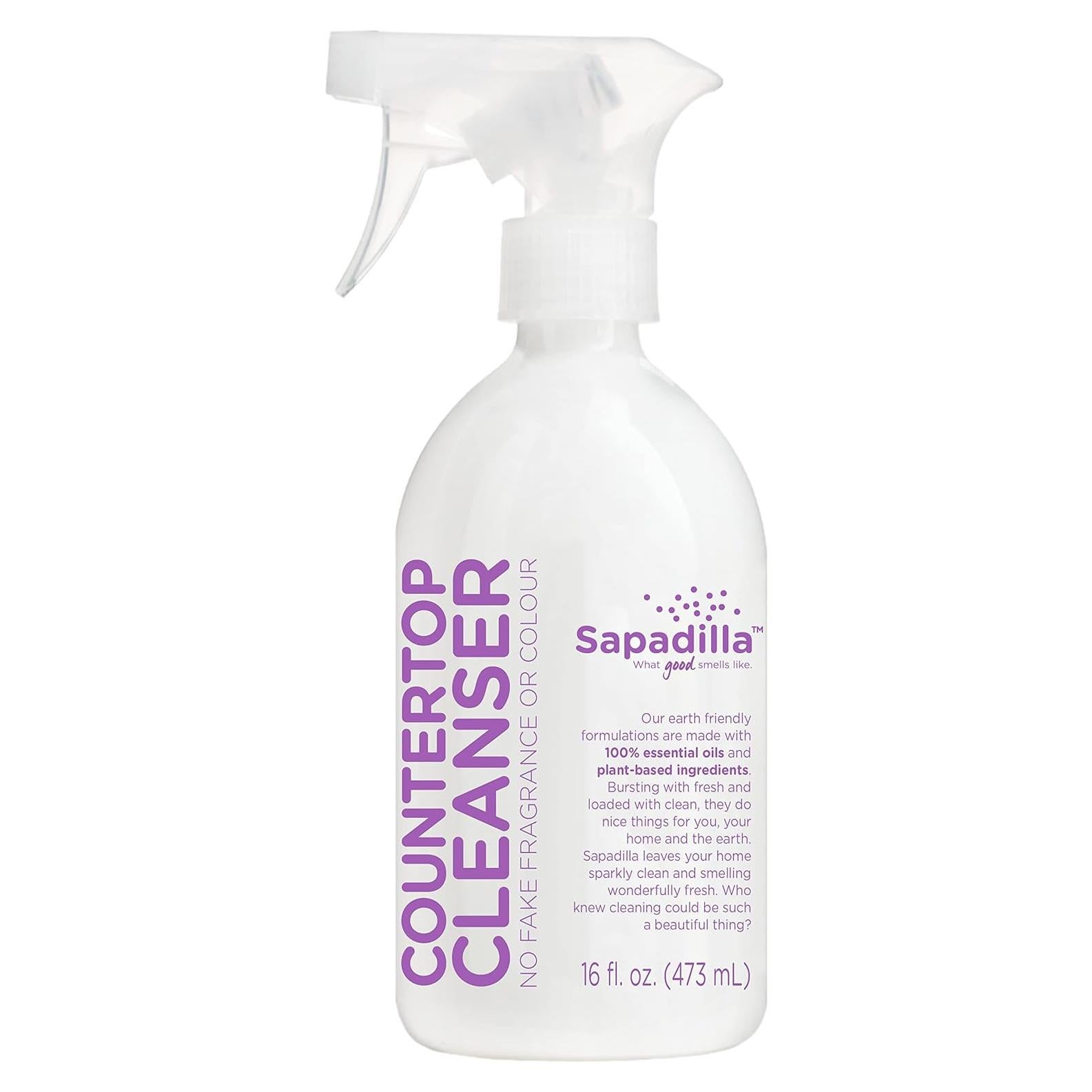 Limpiador de Encimeras Biodegradable Sapadilla 473ml Lavanda + Lima