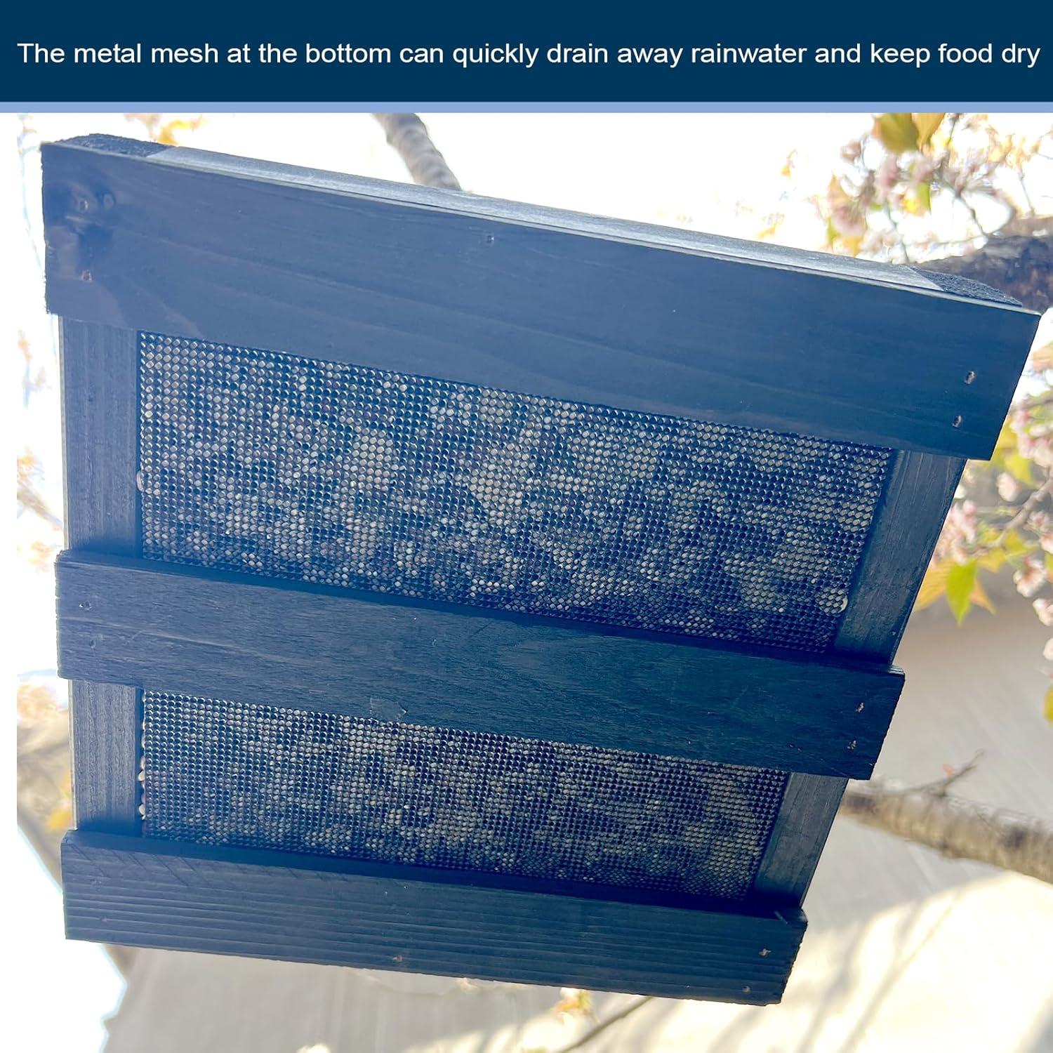 Comedero de Aves Colgante de Madera Strange Koala 22.86cm