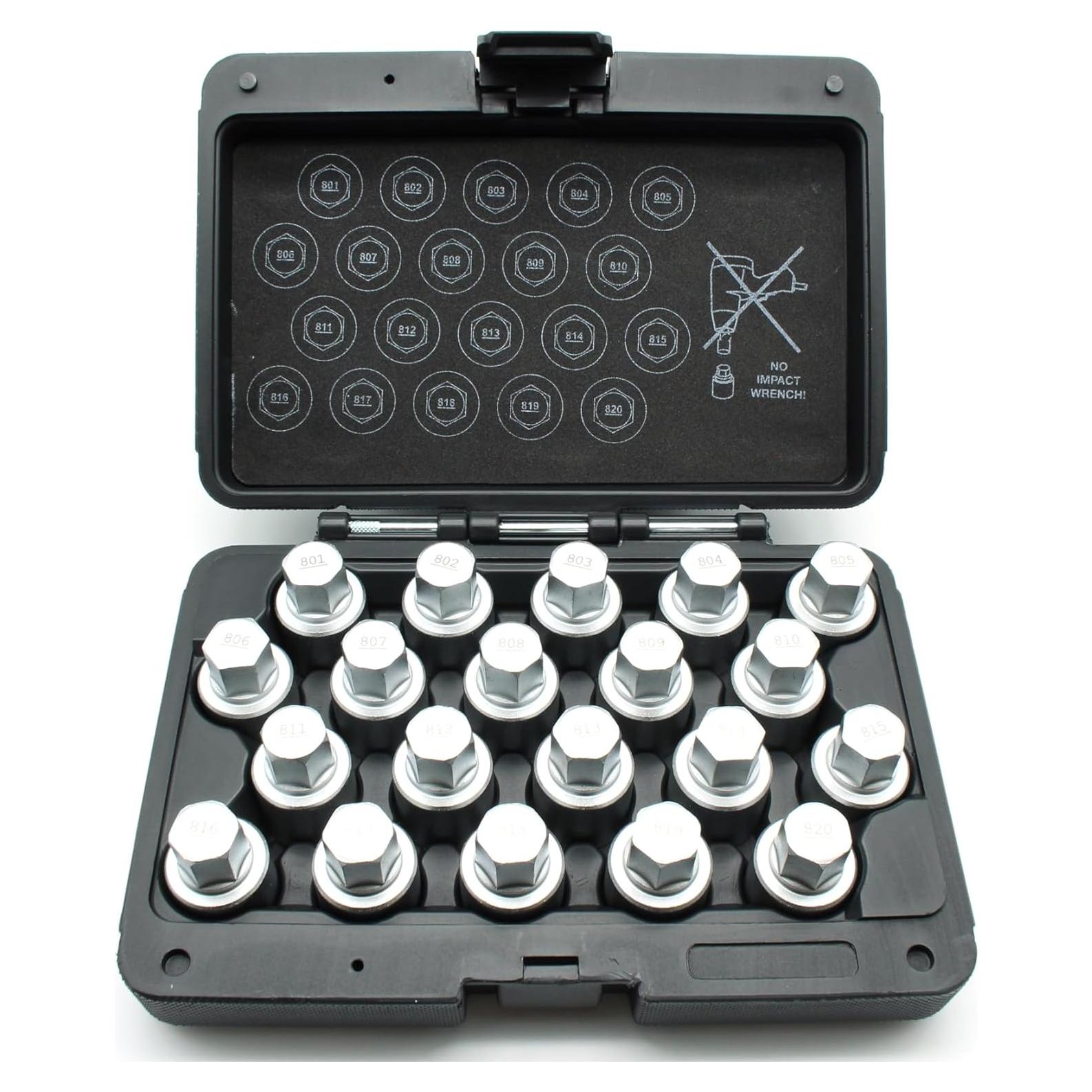 Set de 20 Llaves de Extracción Antirrobo TMAX para Audi