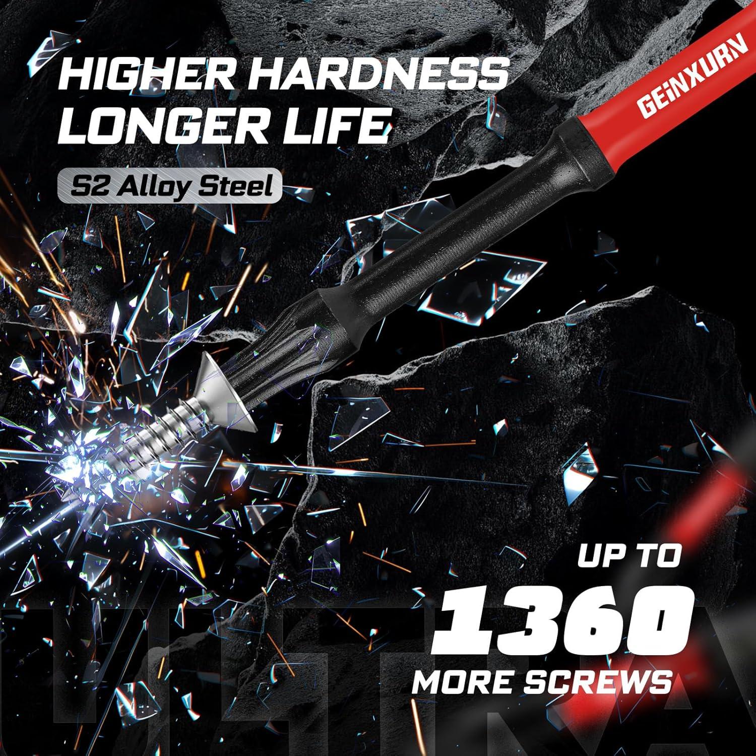 Juego de Puntas de Destornillador Torx GEINXURN 13 Piezas 3"