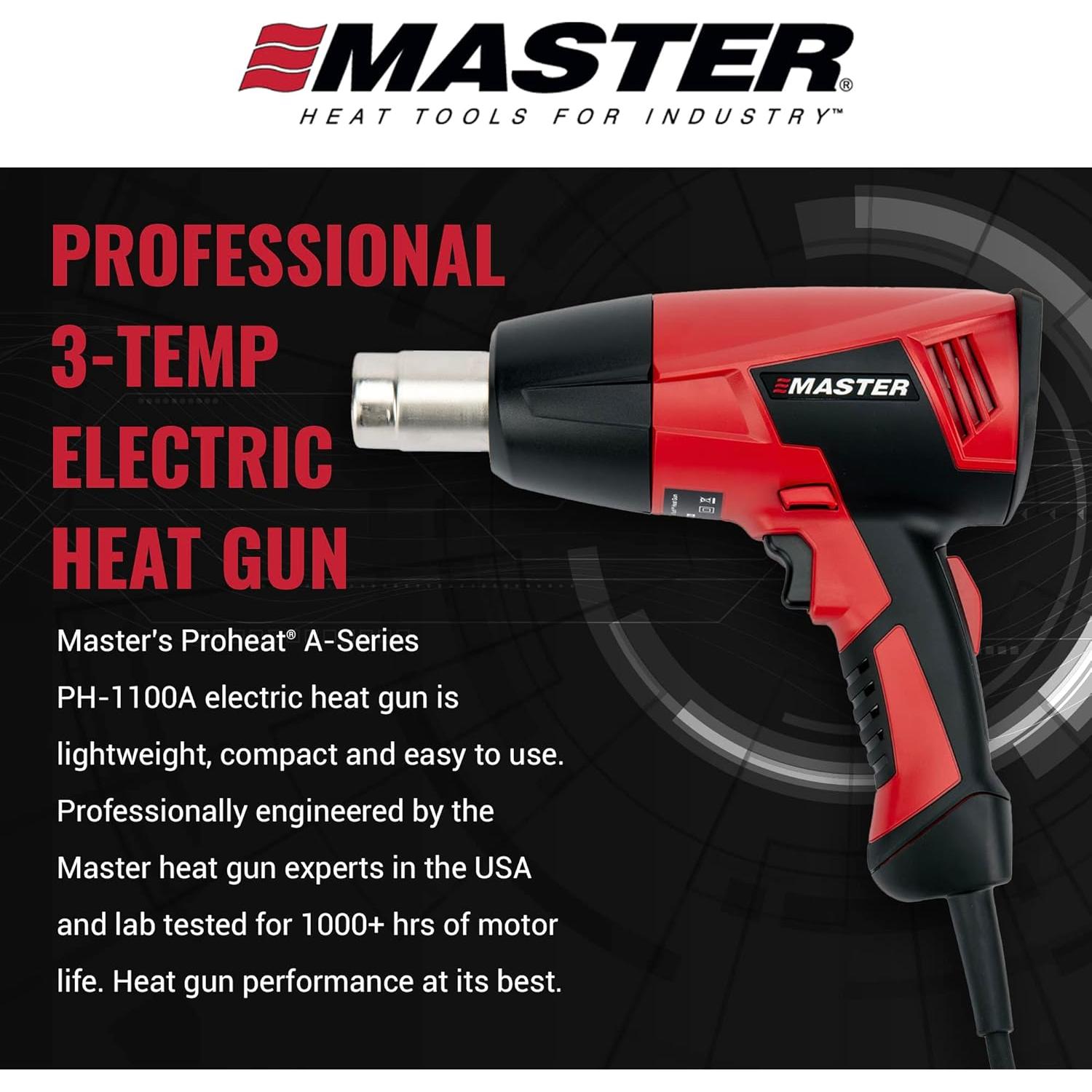 Pistola de Calor Eléctrica Master Proheat PH-1100A 1560W