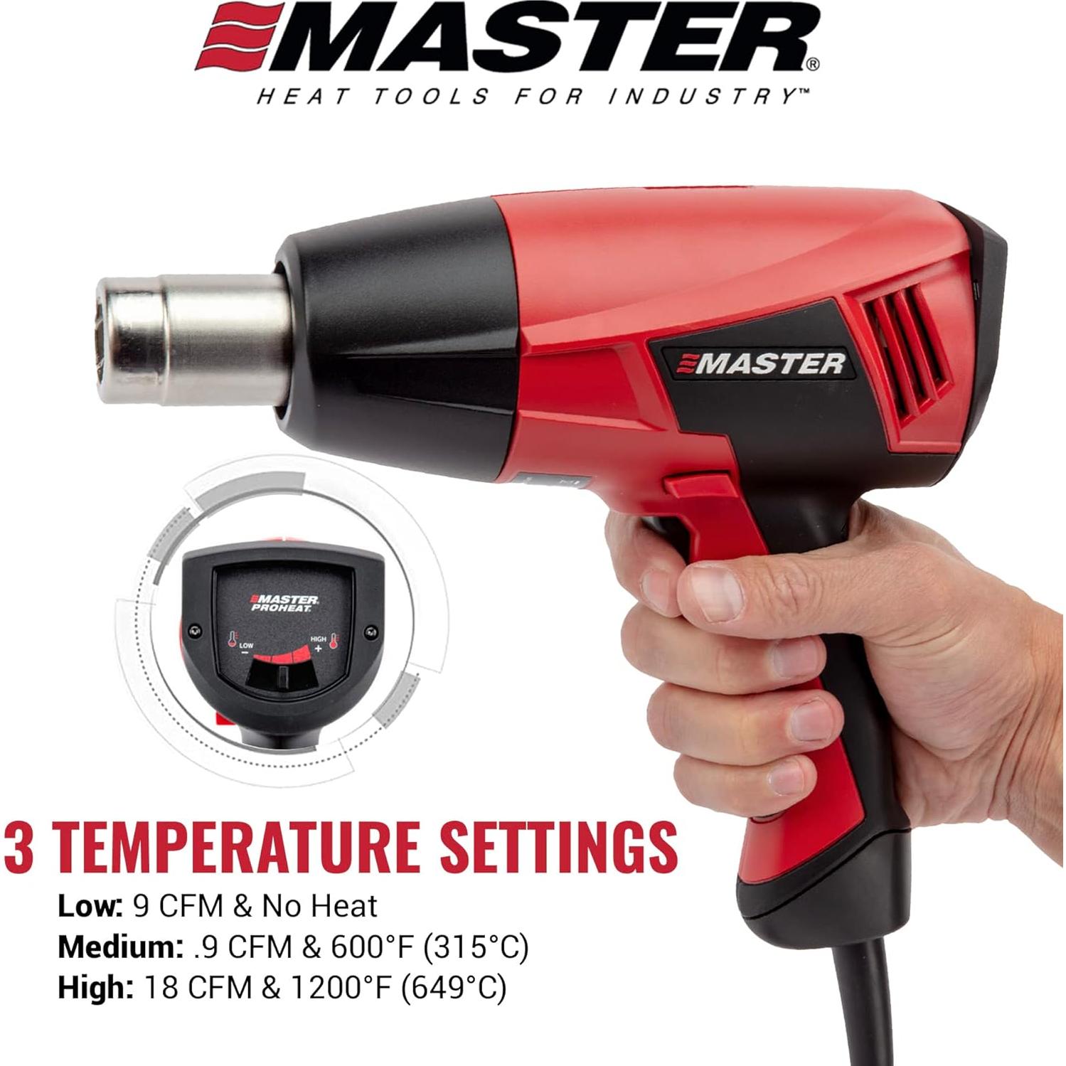 Pistola de Calor Eléctrica Master Proheat PH-1100A 1560W