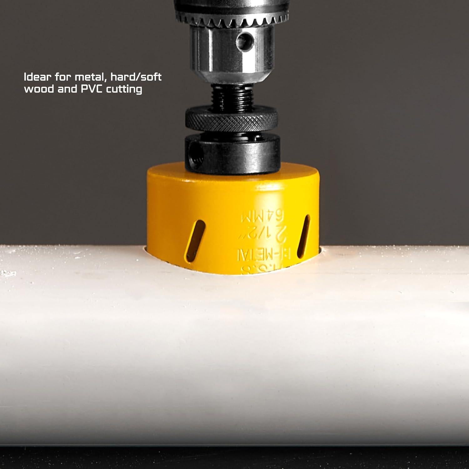 KATA Kit de Sierras de Corona Bi-Metal 11 Piezas 22-64mm