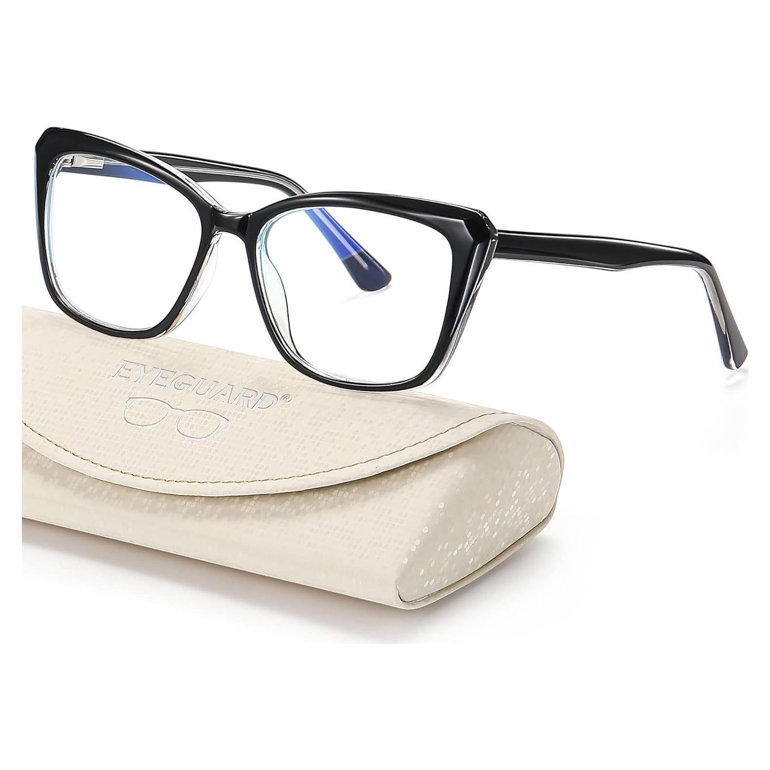 Gafas de lectura anti-luz azul EYEGUARD TR90 Gato Ojo 2.5x