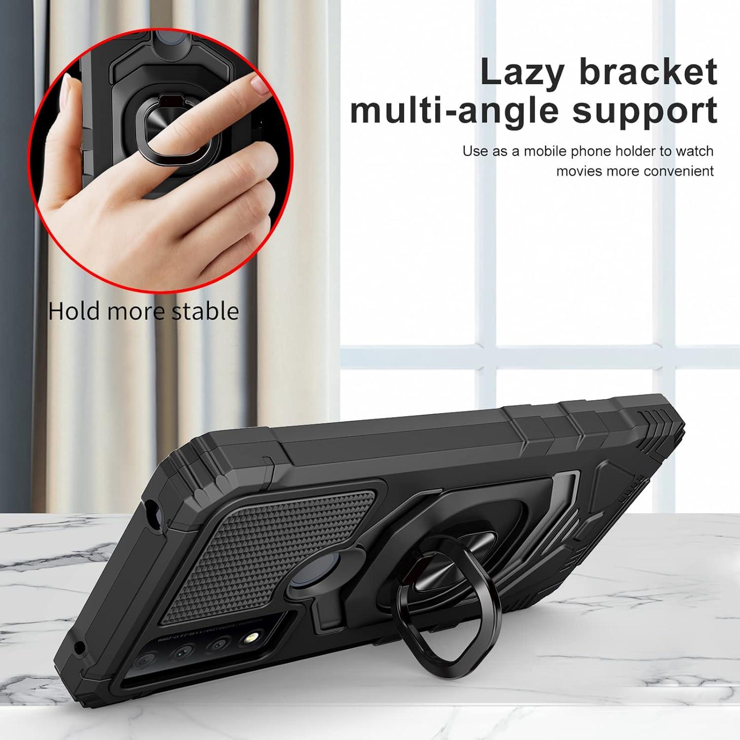 Funda Ailiber para TCL 30V 5G con Protector de Pantalla y Soporte