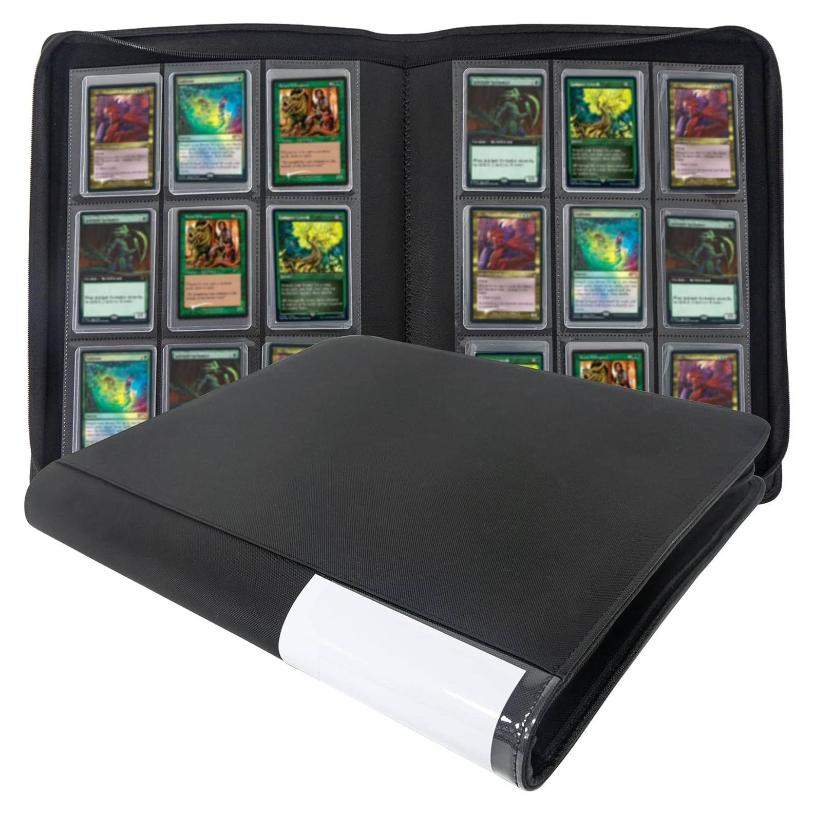 Carpeta de Tarjetas de Carga Superior WTVIDAS 16 Páginas 288 Bolsillos