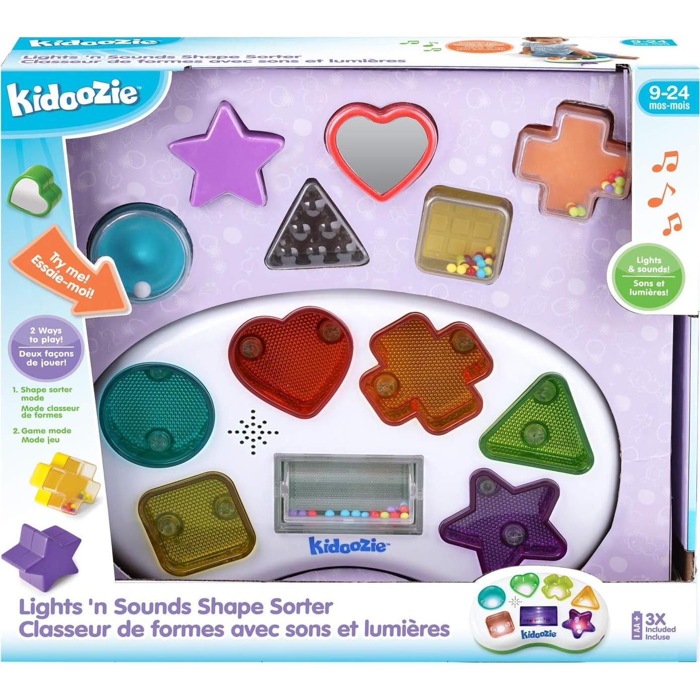 Kidoozie Clasificador de Formas Luces y Sonidos - Juguete 9-24 Meses