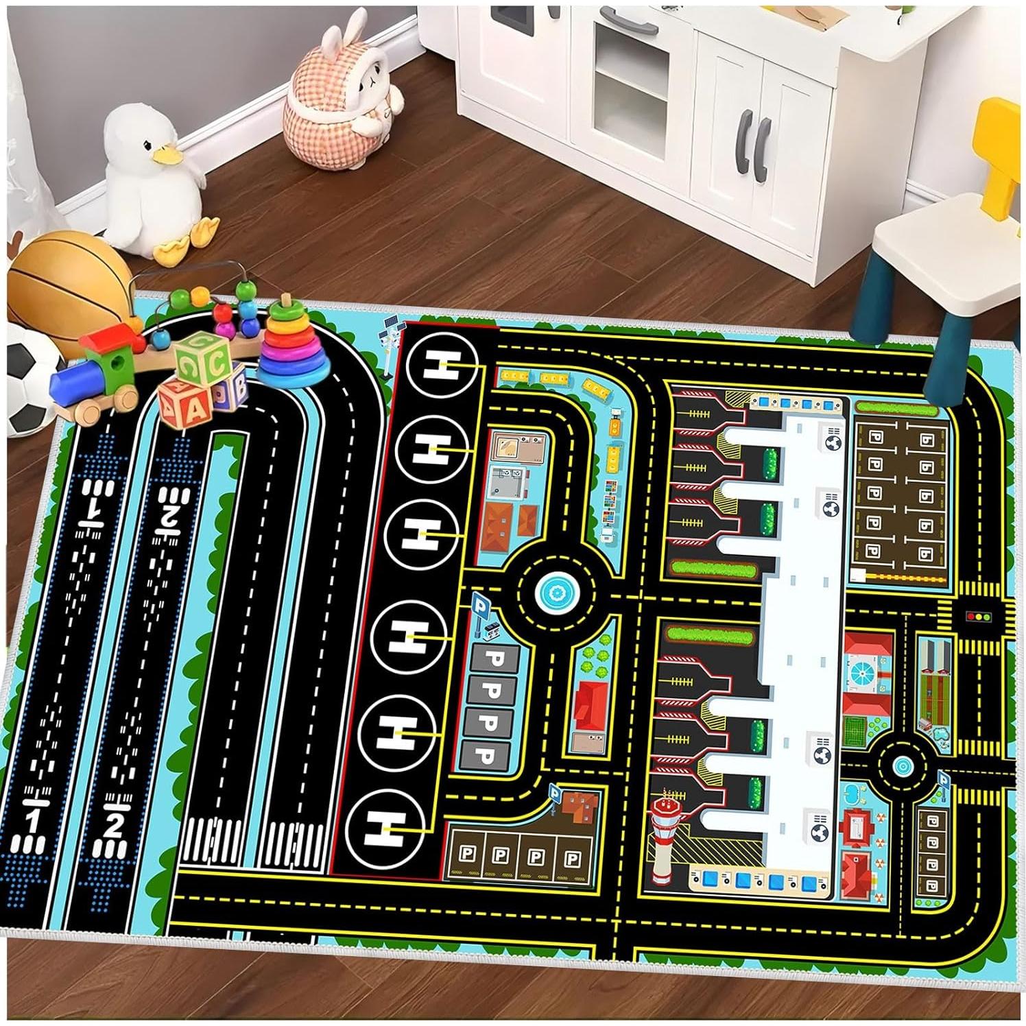 Alfombra de juego para niños YSYTLCL 0.79x1.19m antideslizante