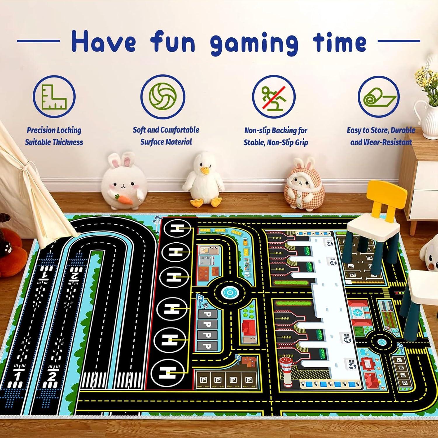 Alfombra de juego para niños YSYTLCL 0.79x1.19m antideslizante