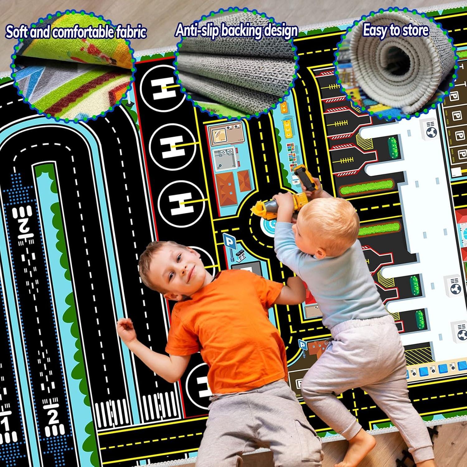 Alfombra de juego para niños YSYTLCL 0.79x1.19m antideslizante