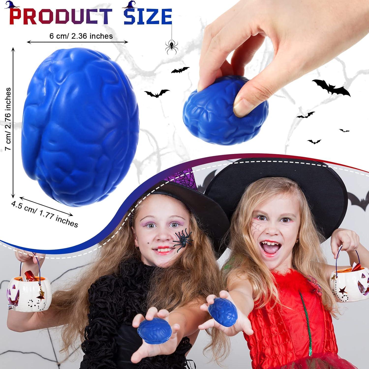 Pelotas de Estrés Cerebrales Leitee 12 Pcs Alivio Ansiedad