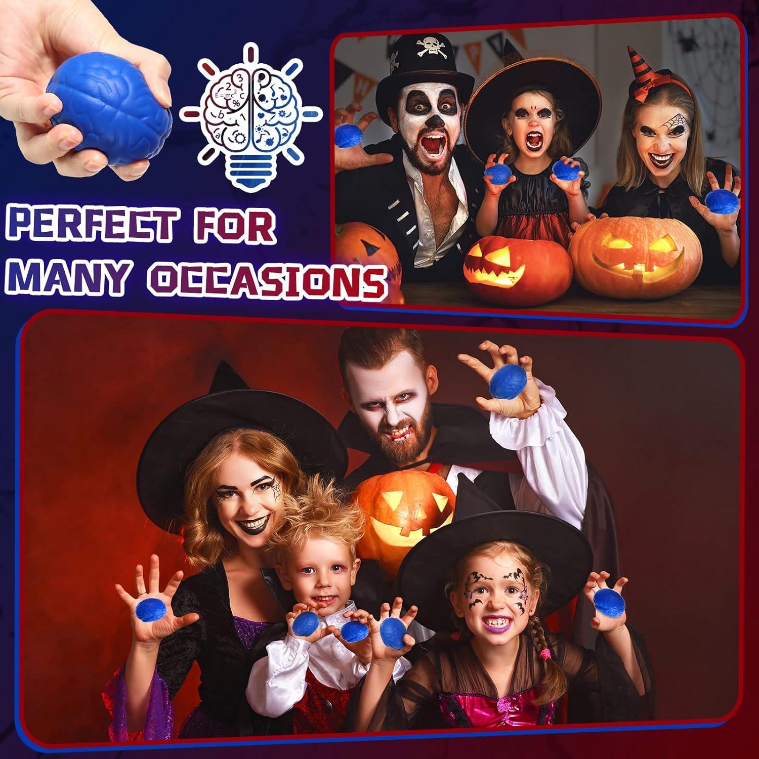 Pelotas de Estrés Cerebrales Leitee 12 Pcs Alivio Ansiedad