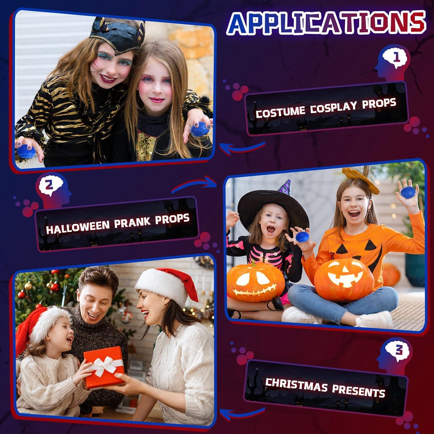 Pelotas de Estrés Cerebrales Leitee 12 Pcs Alivio Ansiedad