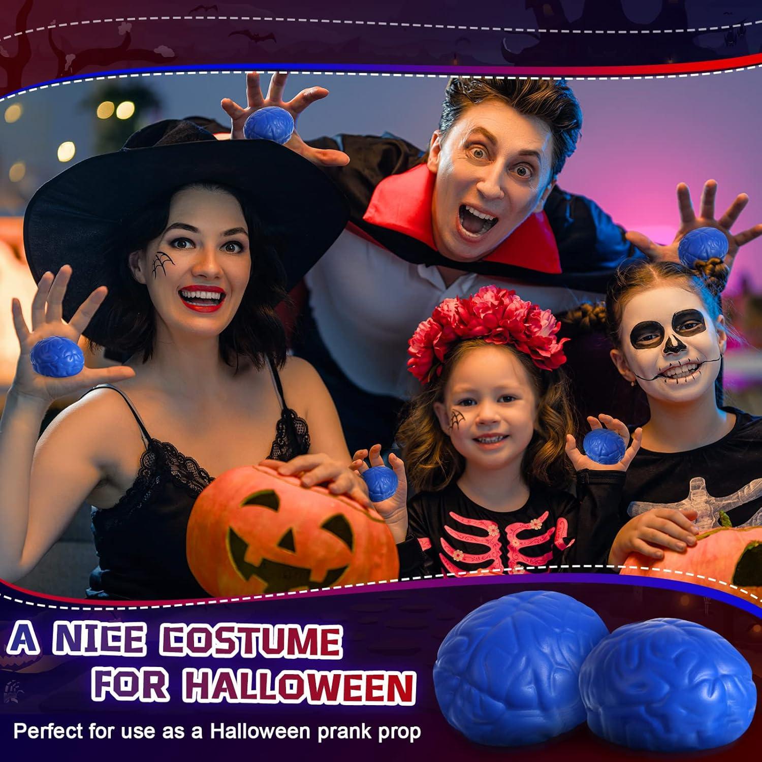 Pelotas de Estrés Cerebrales Leitee 12 Pcs Alivio Ansiedad