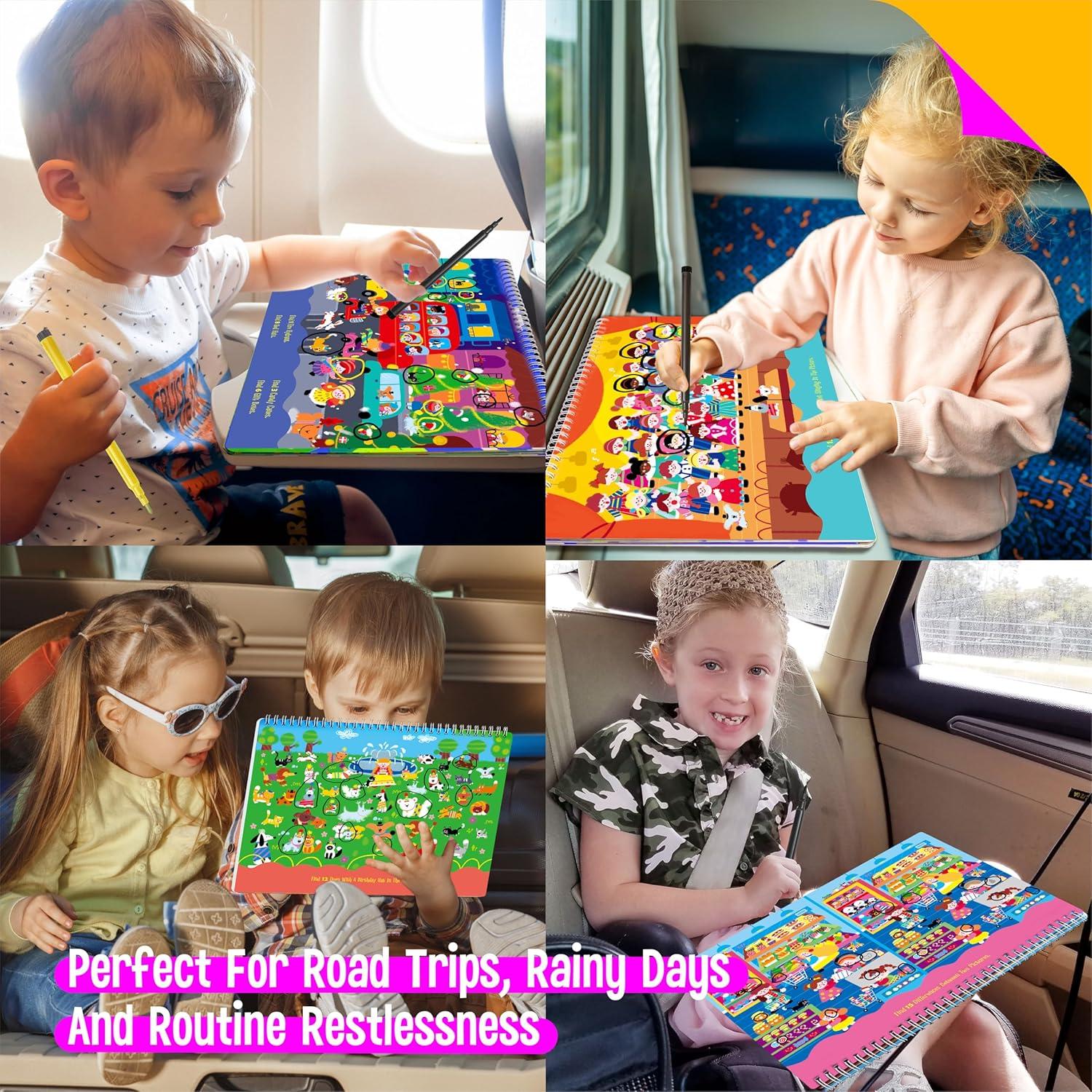 Bloc de Juegos Reutilizable SpriteGru 30 Actividades Borrables