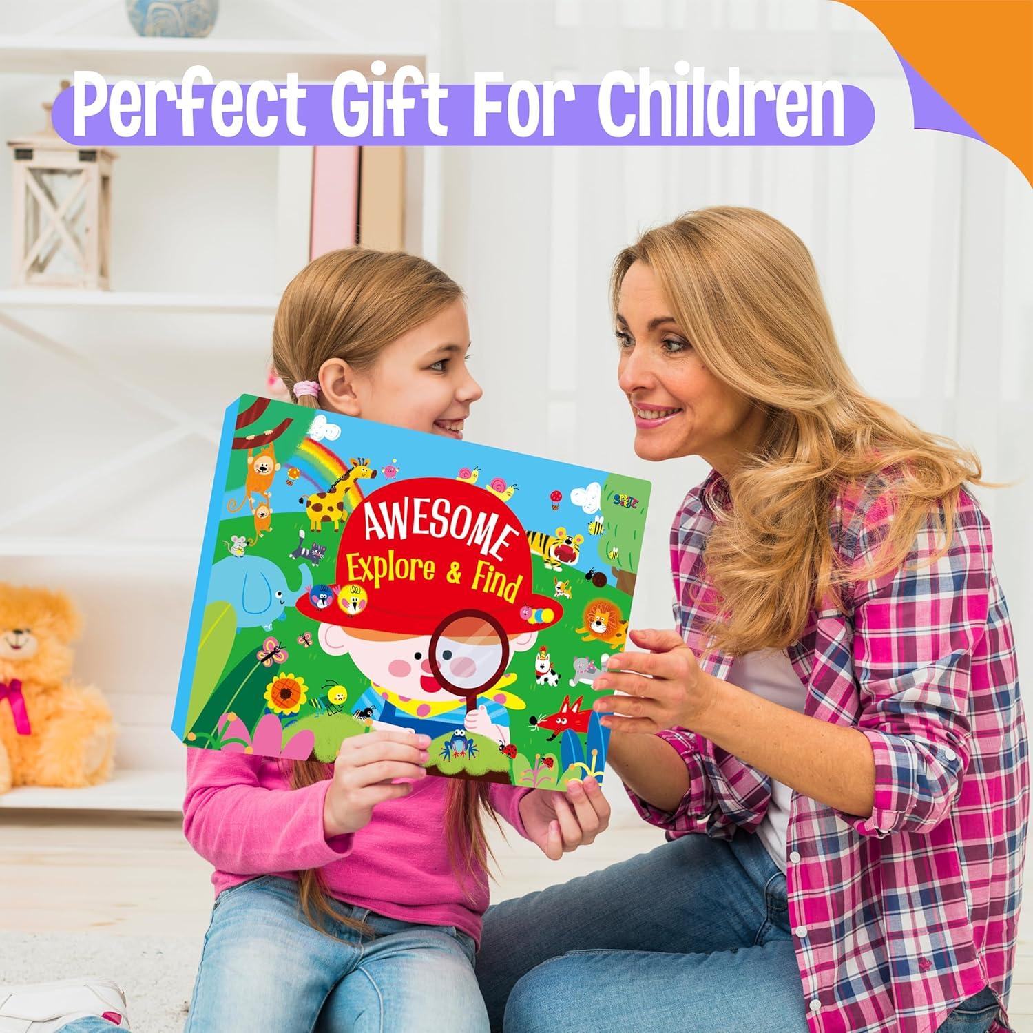 Bloc de Juegos Reutilizable SpriteGru 30 Actividades Borrables