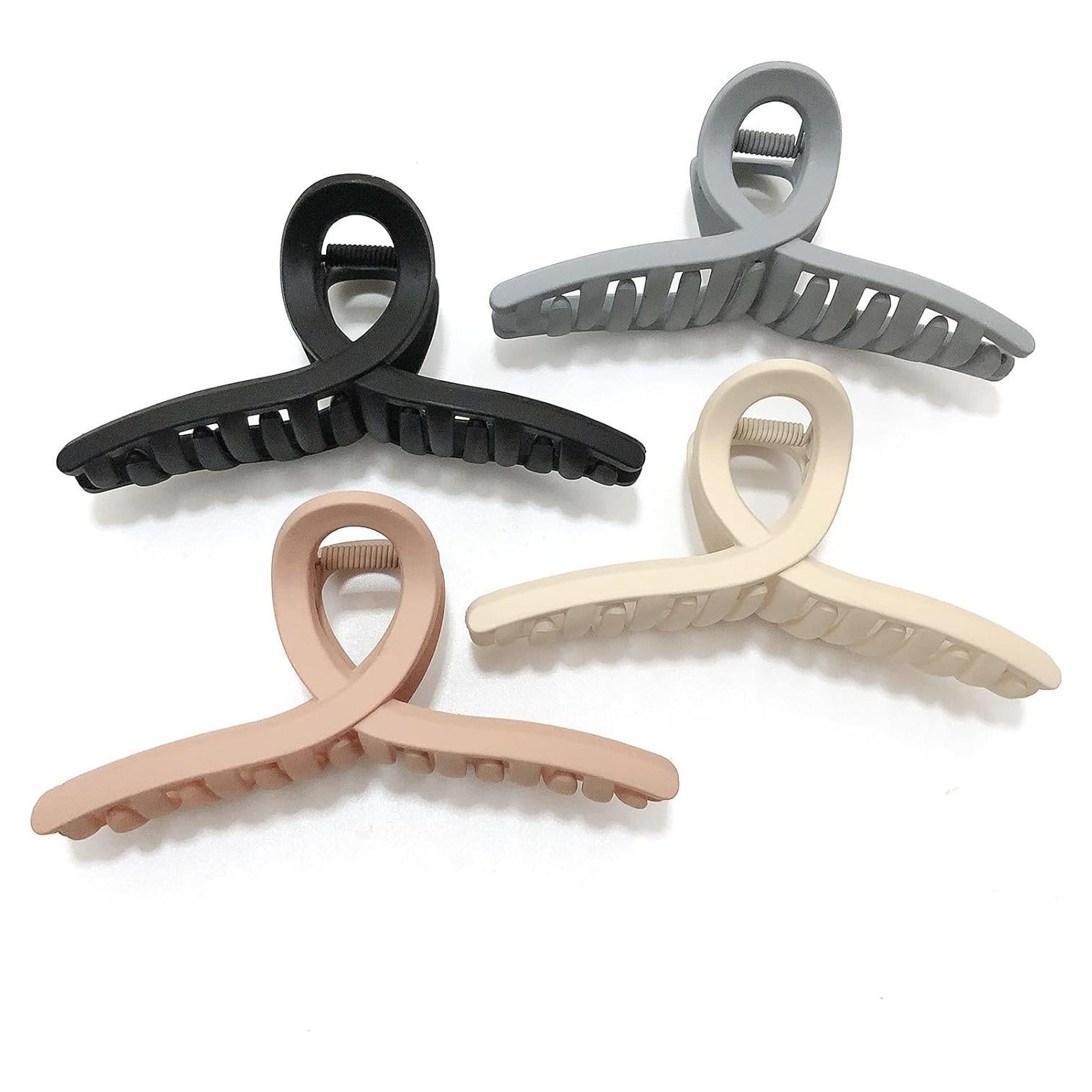 Clip de Garra Grande Nalodu 10.9x5.1cm Antideslizante - 4 Piezas