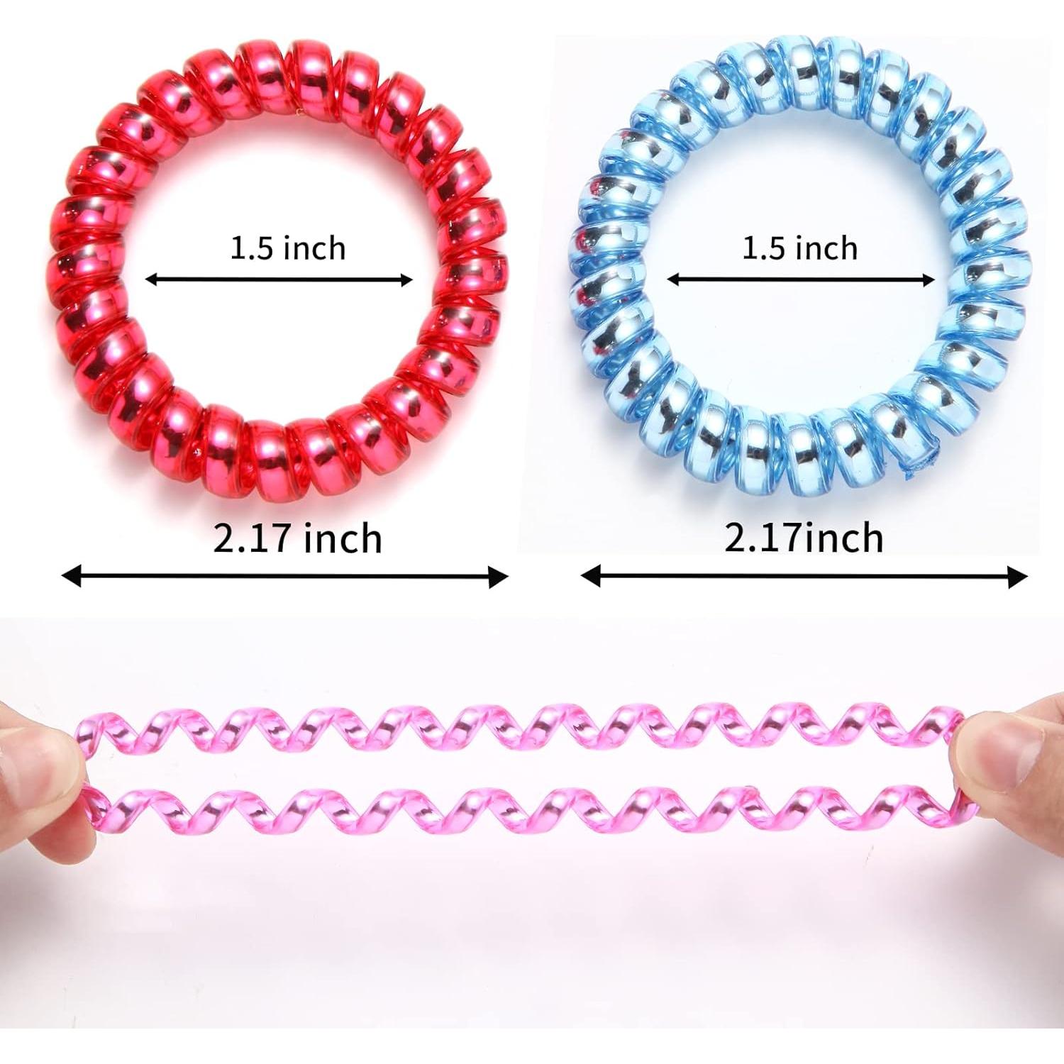 Cintas de Pelo Elásticas Traceless Emrlyr 12PCS Multicolor