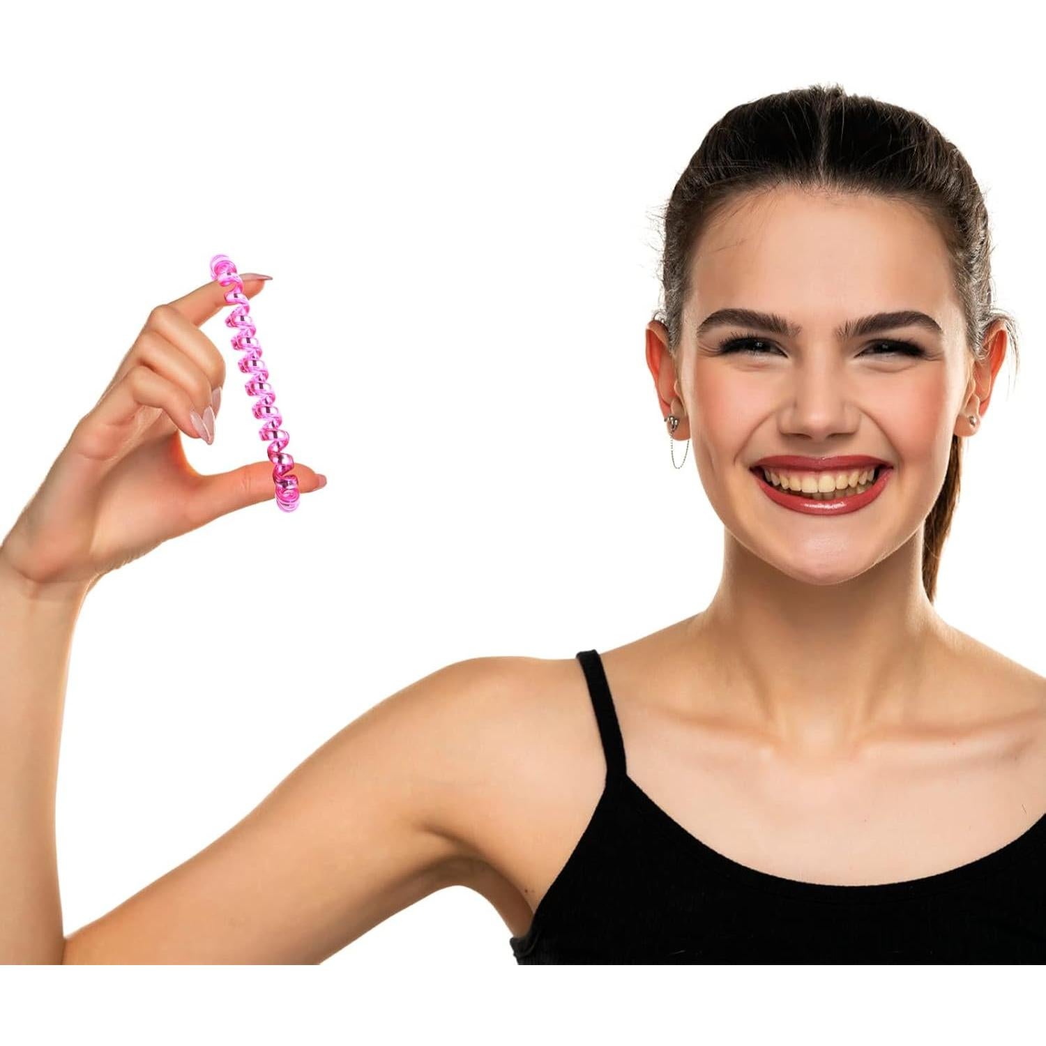 Cintas de Pelo Elásticas Traceless Emrlyr 12PCS Multicolor