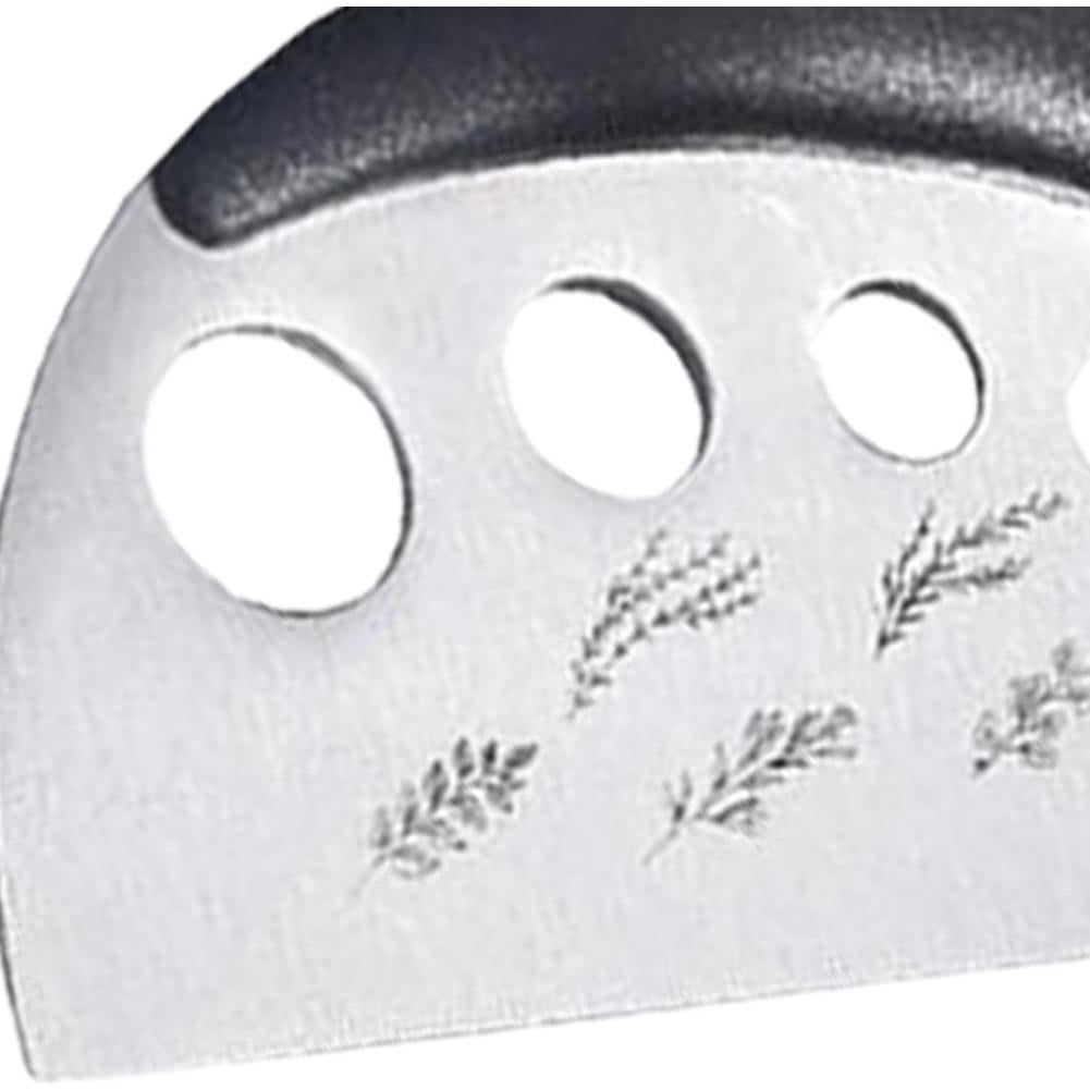 Deshojador de Hierbas 2 en 1 Genérico Acero Inoxidable 7 Agujeros