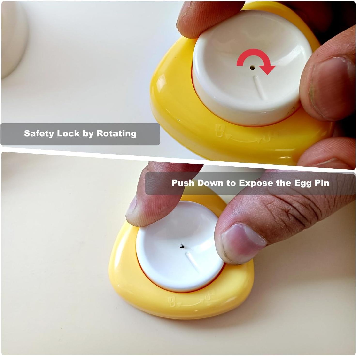 Perforador de Huevos Magnético ChaLeeMoo - Fácil Pelado