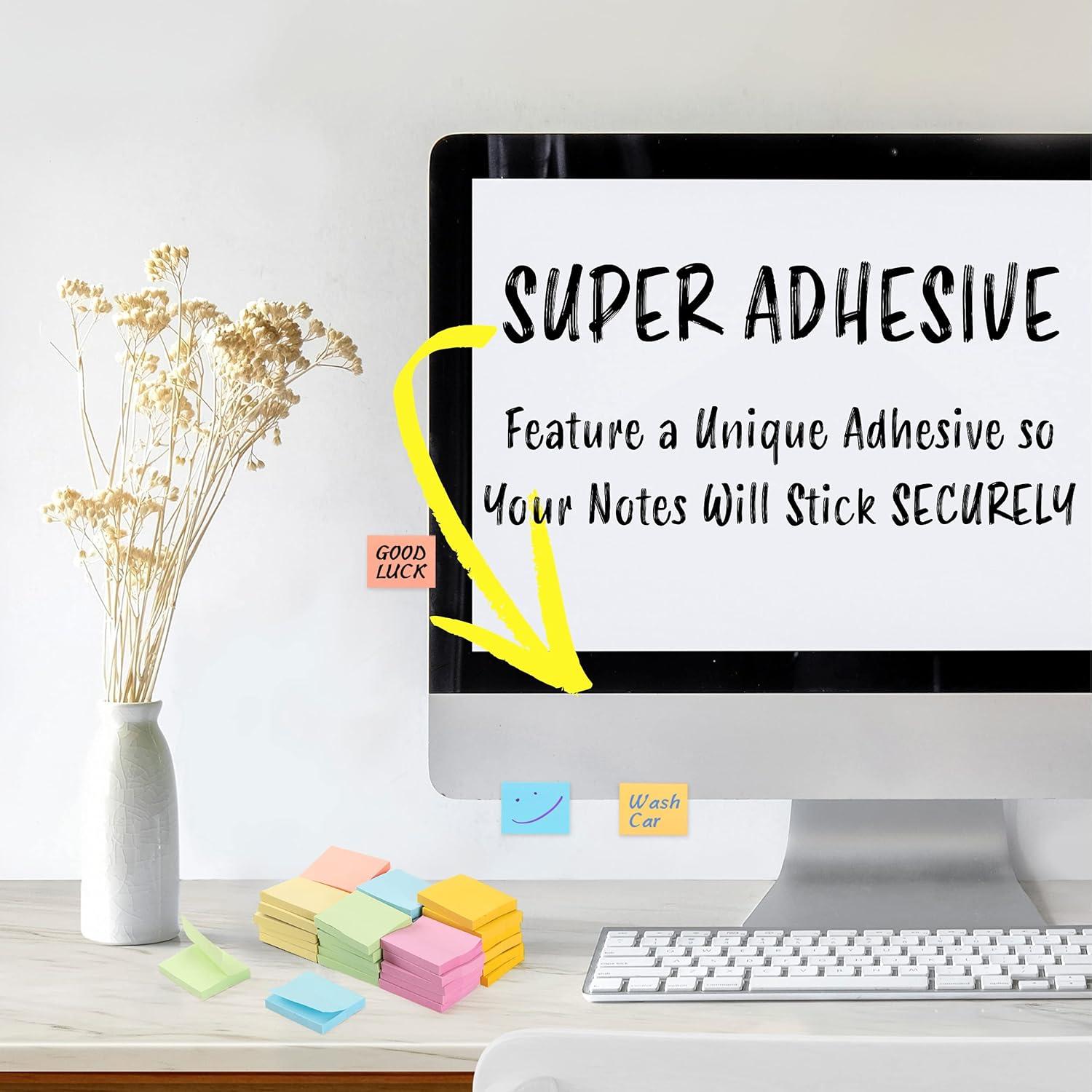 Notas Adhesivas Mr. Pen Pastel 3.81x5.08 cm - 2160 Hojas