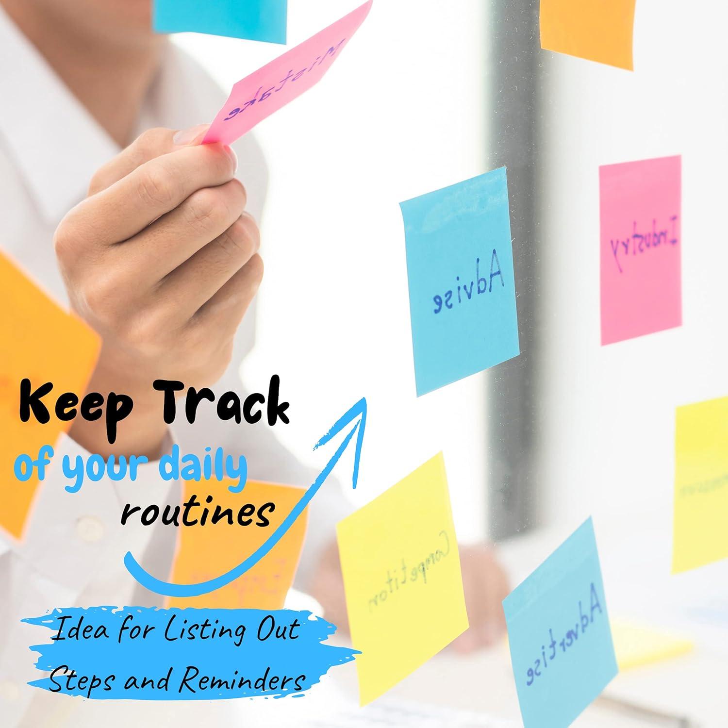 Notas Adhesivas Mr. Pen Pastel 3.81x5.08 cm - 2160 Hojas