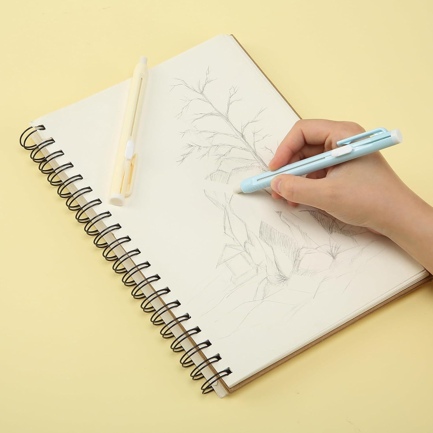 Bolígrafos Borradores Mecánicos Retráctiles Mr. Pen - Paquete de 24