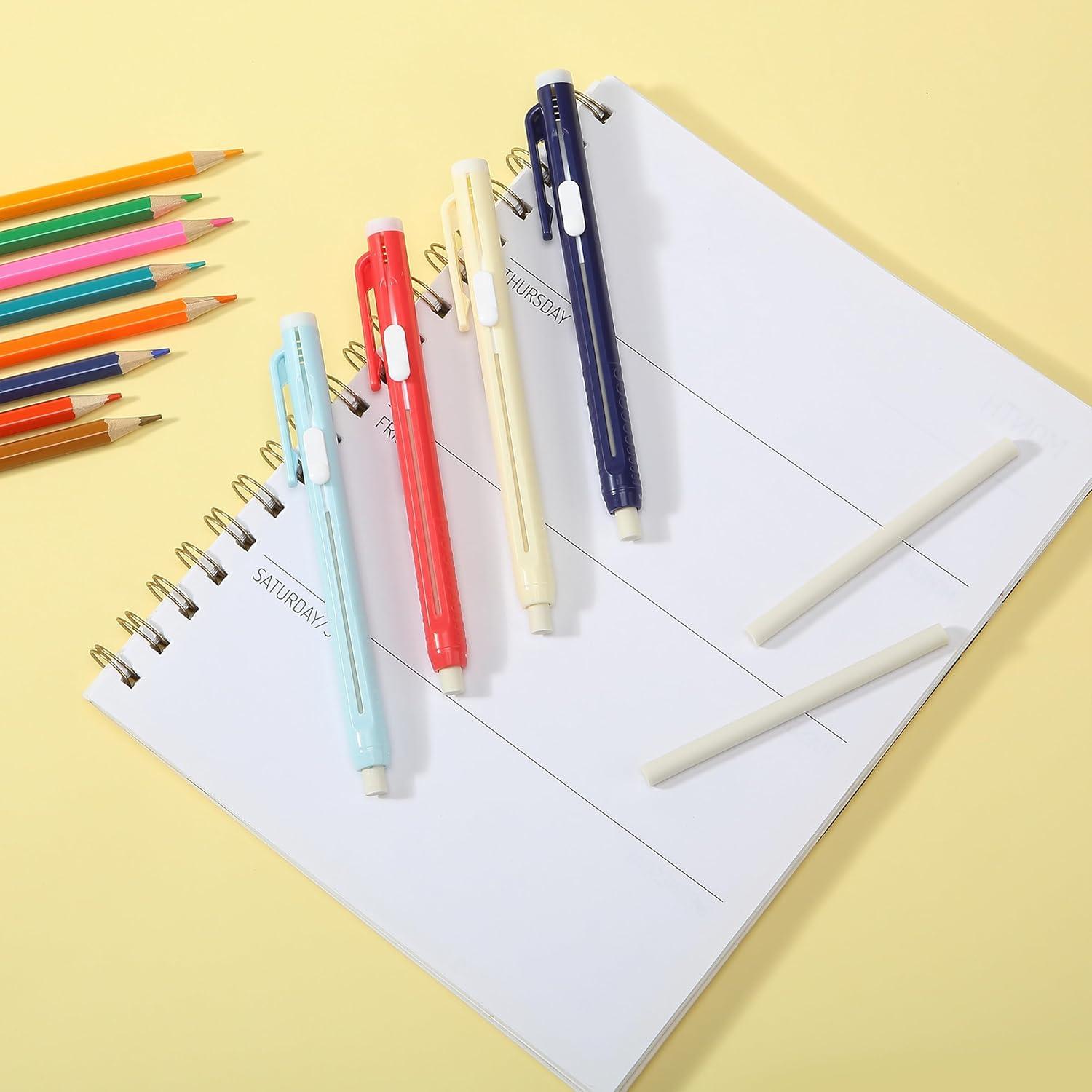 Bolígrafos Borradores Mecánicos Retráctiles Mr. Pen - Paquete de 24