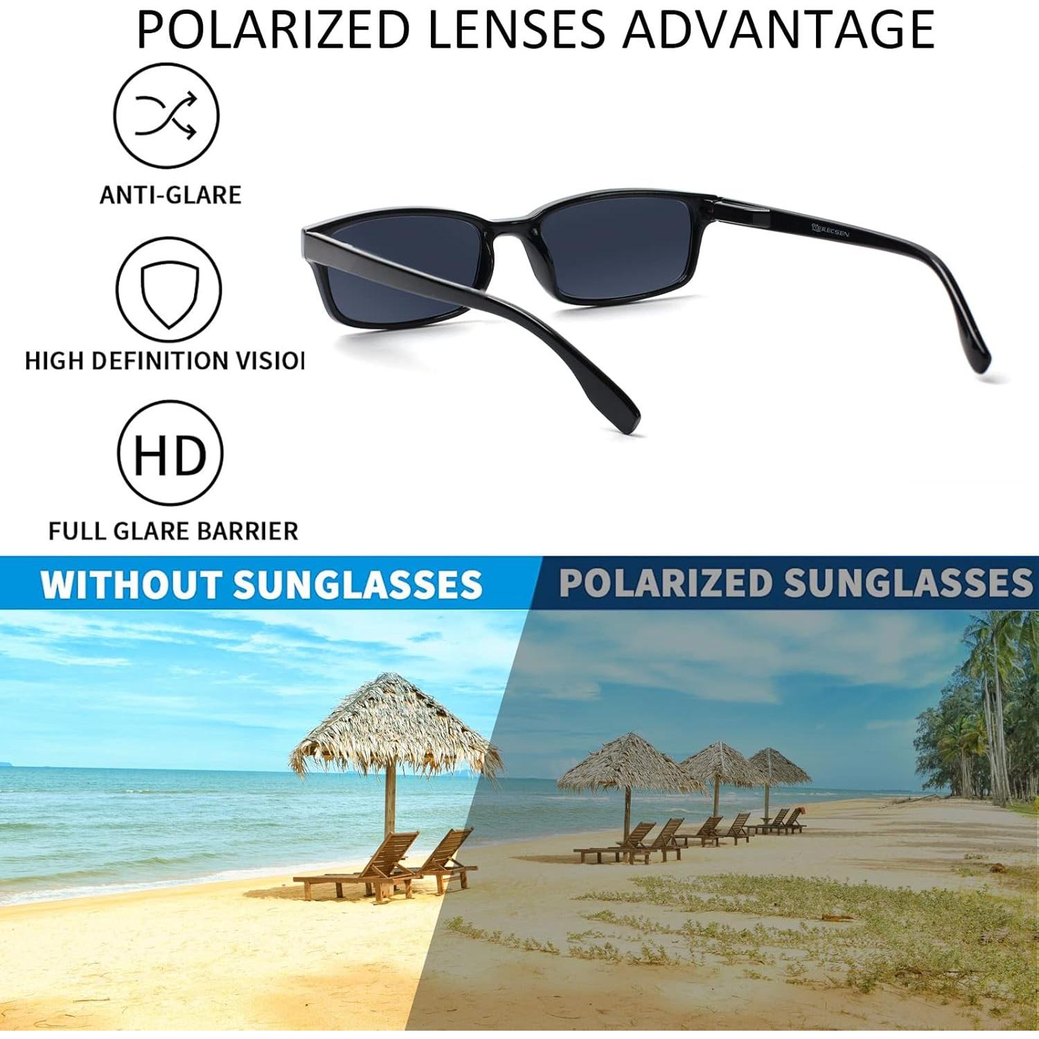 Gafas de Lectura Kerecsen 4 Paquetes 1.5 Dioptrías Unisex