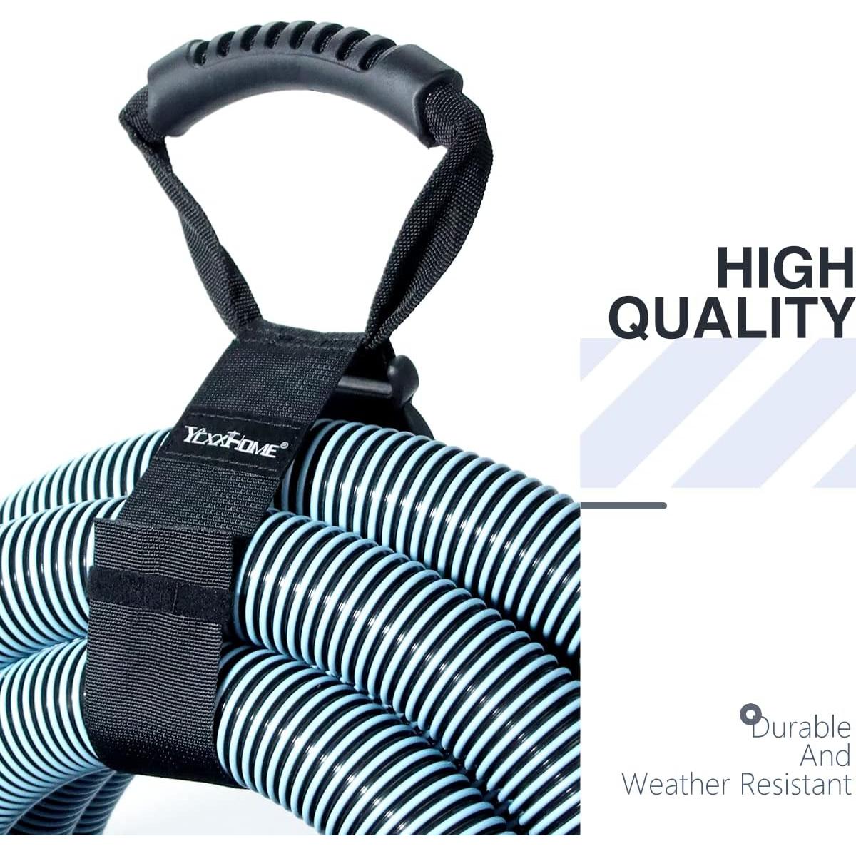 Soporte de Almacenamiento de Cables 3 Piezas YCXX Nylon Negro