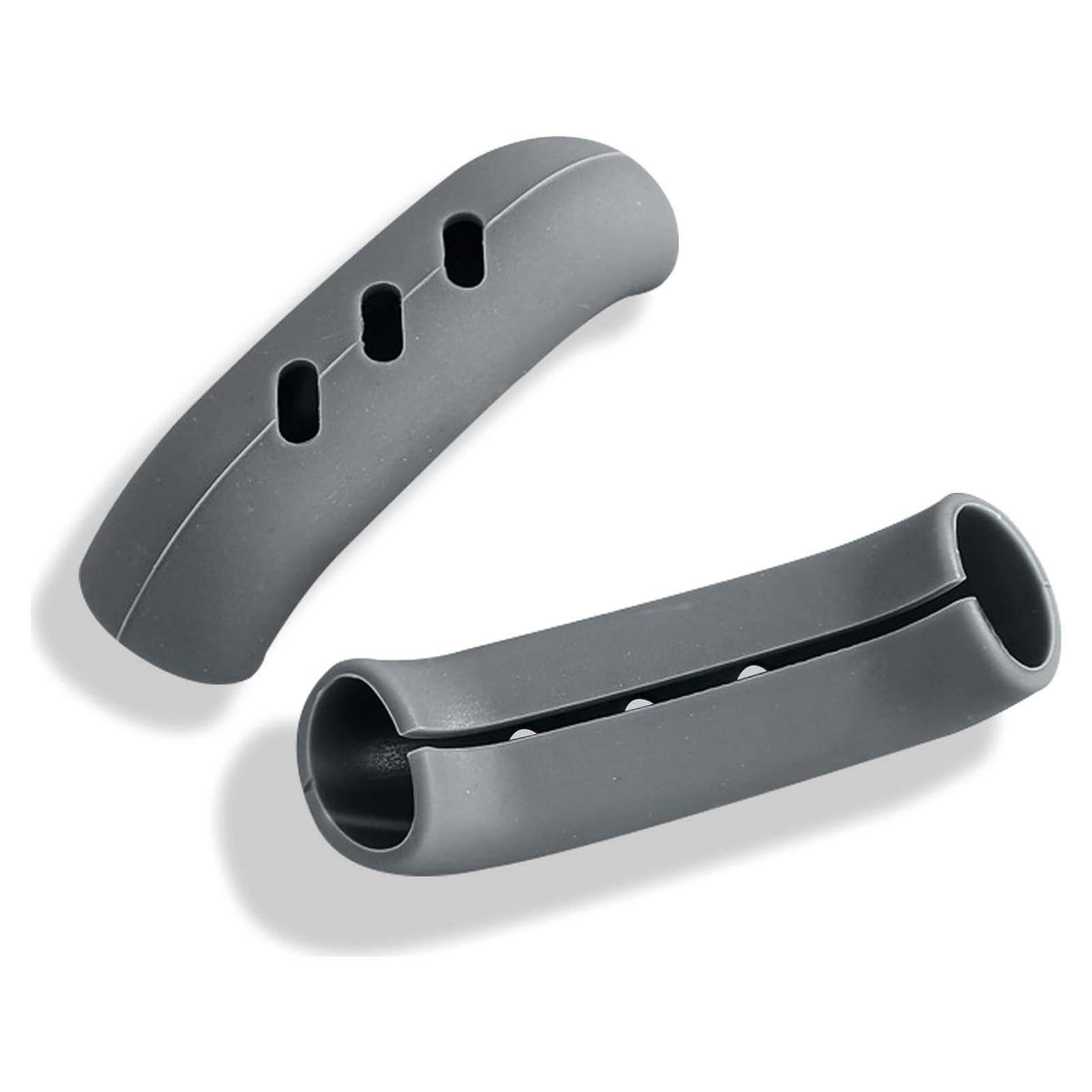 2 Fundas de Silicona para Mangos de Sartenes Huakaile Gris