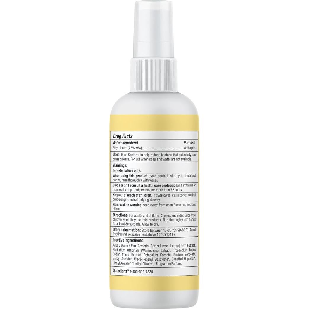 Desinfectante de Manos ATTITUDE 100 ml Vegano Hojas de Limón