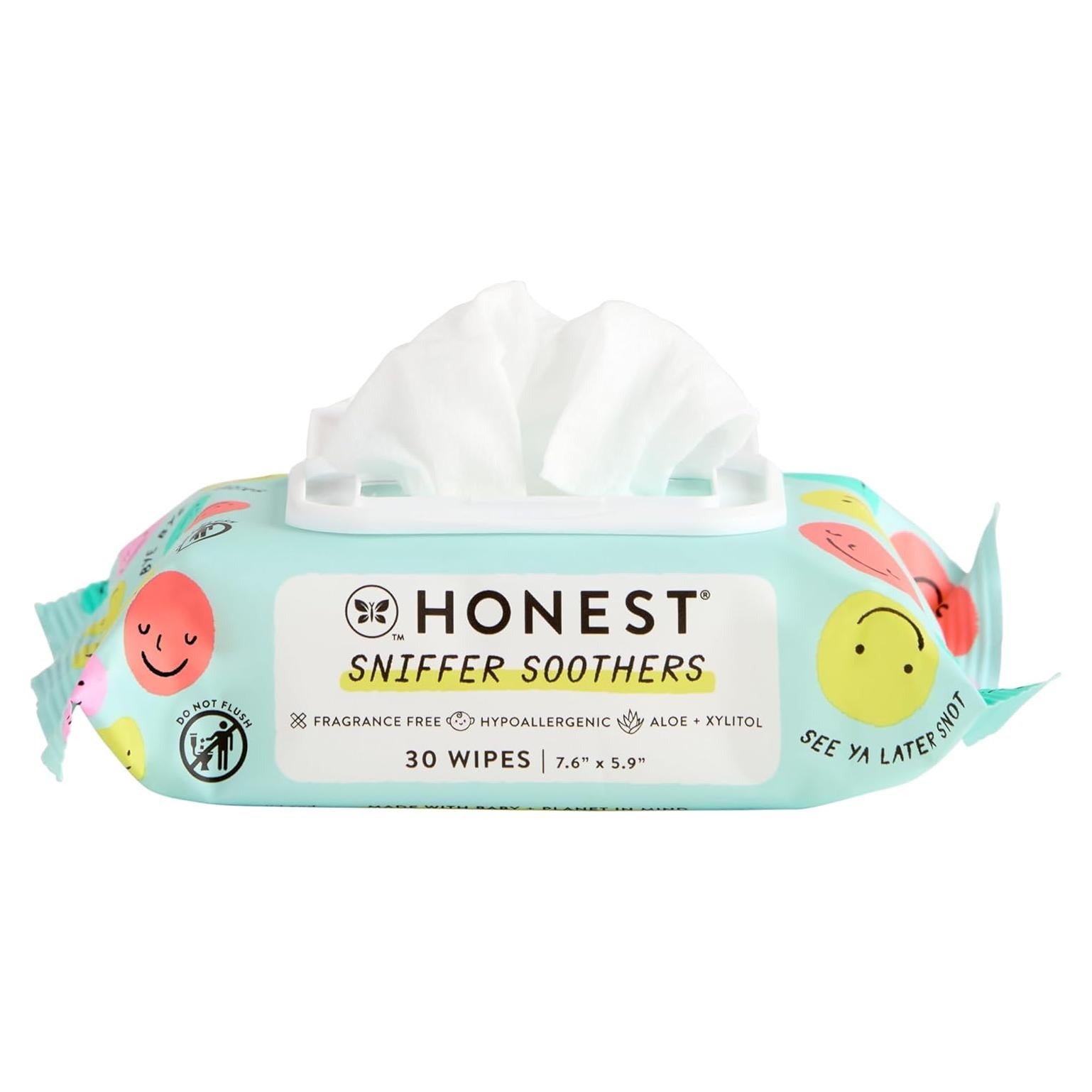 Toallitas Hipoalergénicas The Honest Company 30 Unidades