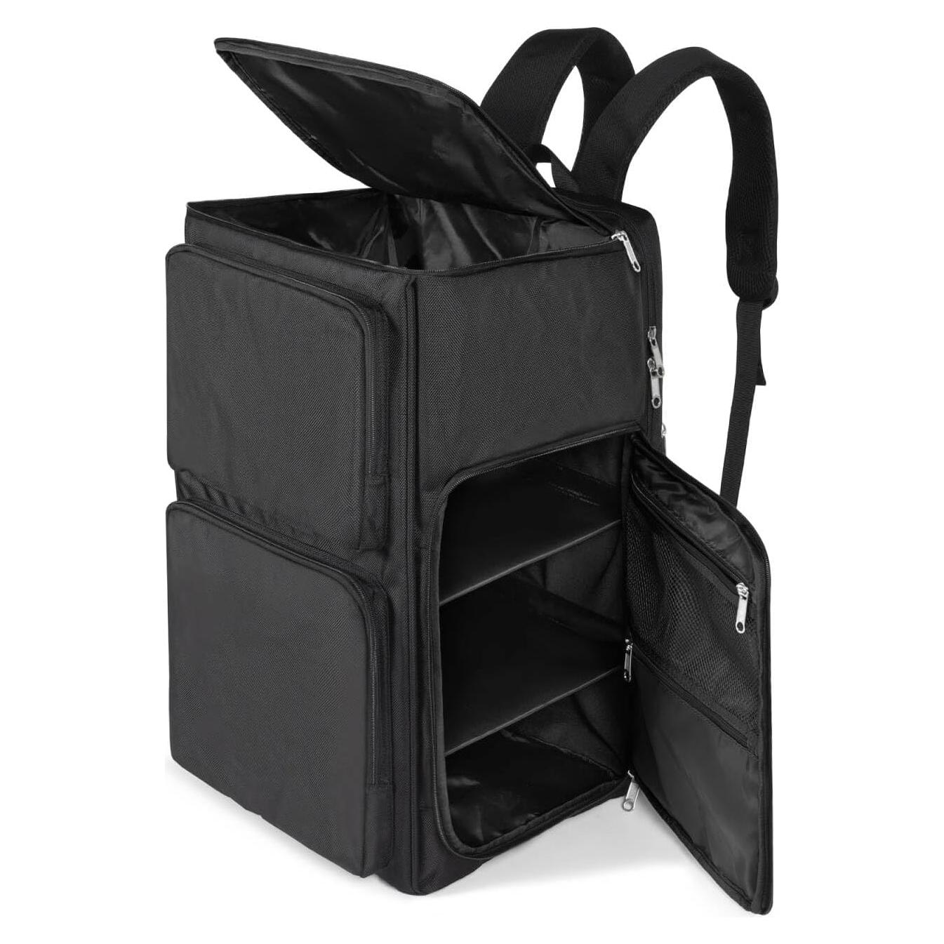 Bolsa de Viaje para Zapatillas Gatycallaty Negra con Compartimentos