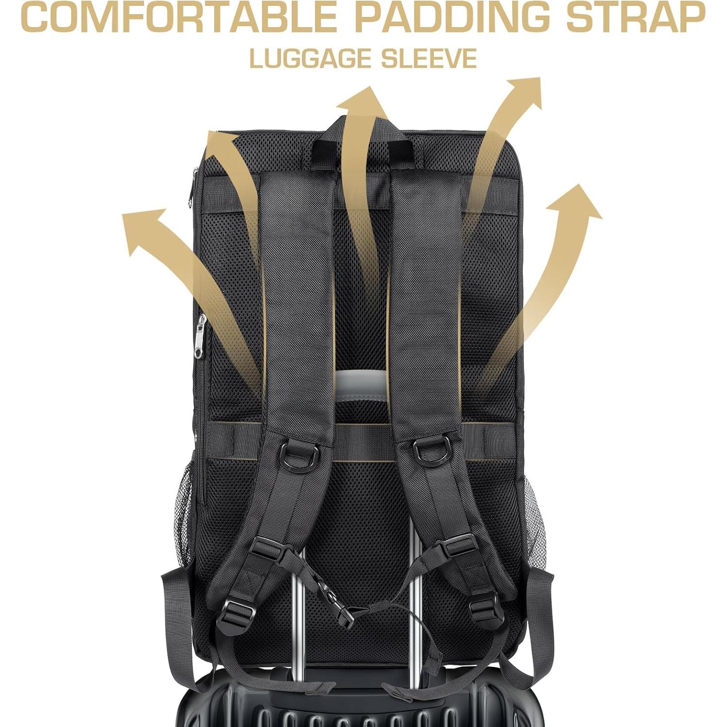 Bolsa de Viaje para Zapatillas Gatycallaty Negra con Compartimentos