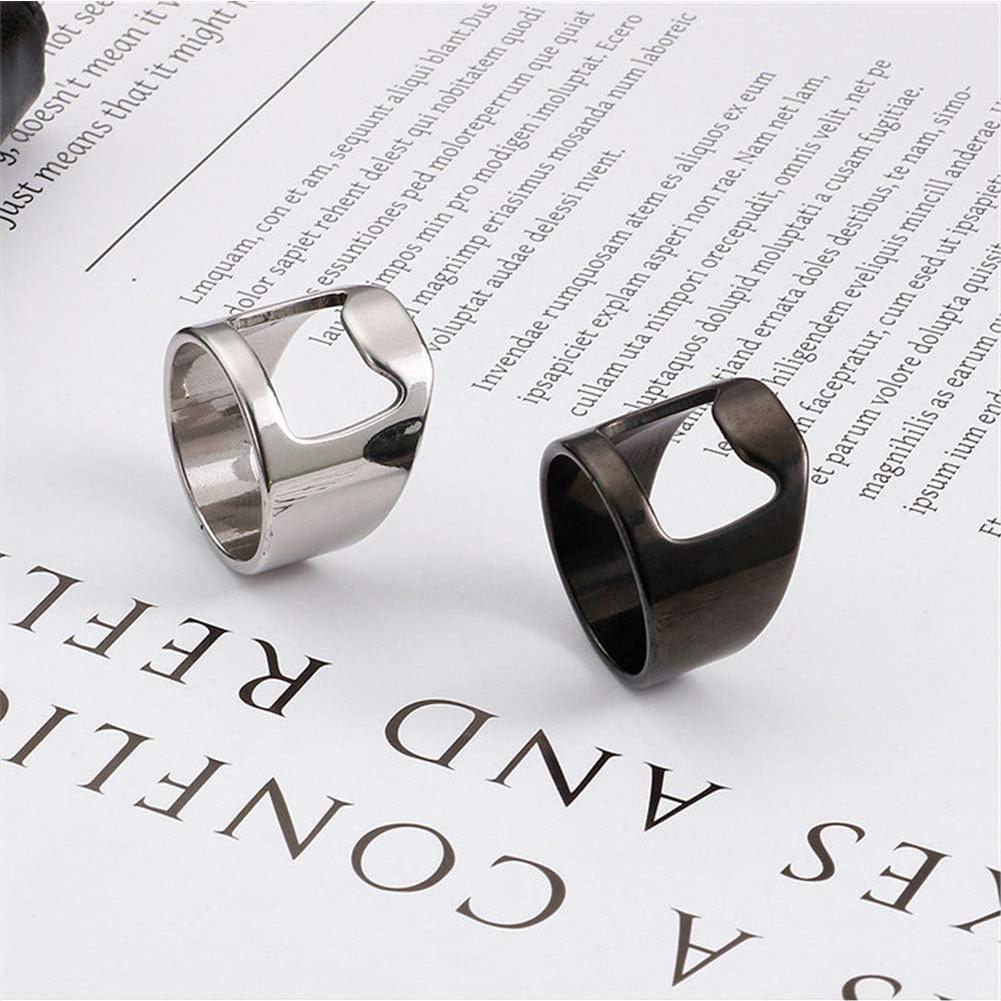 Anillo Abrebotellas Acero Inoxidable SINLEO Color Negro
