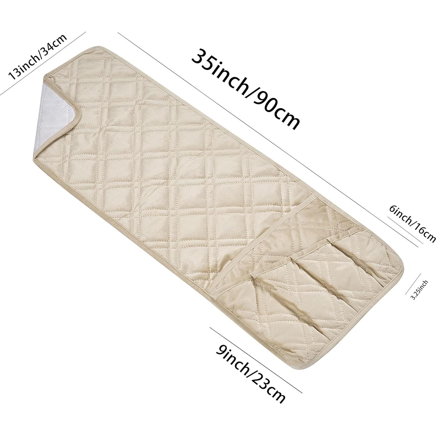 Organizador de Reposabrazos Beige Natural Brilliant Sunshine 35x33 cm