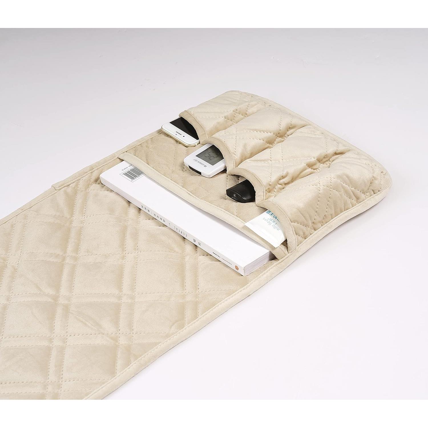 Organizador de Reposabrazos Beige Natural Brilliant Sunshine 35x33 cm