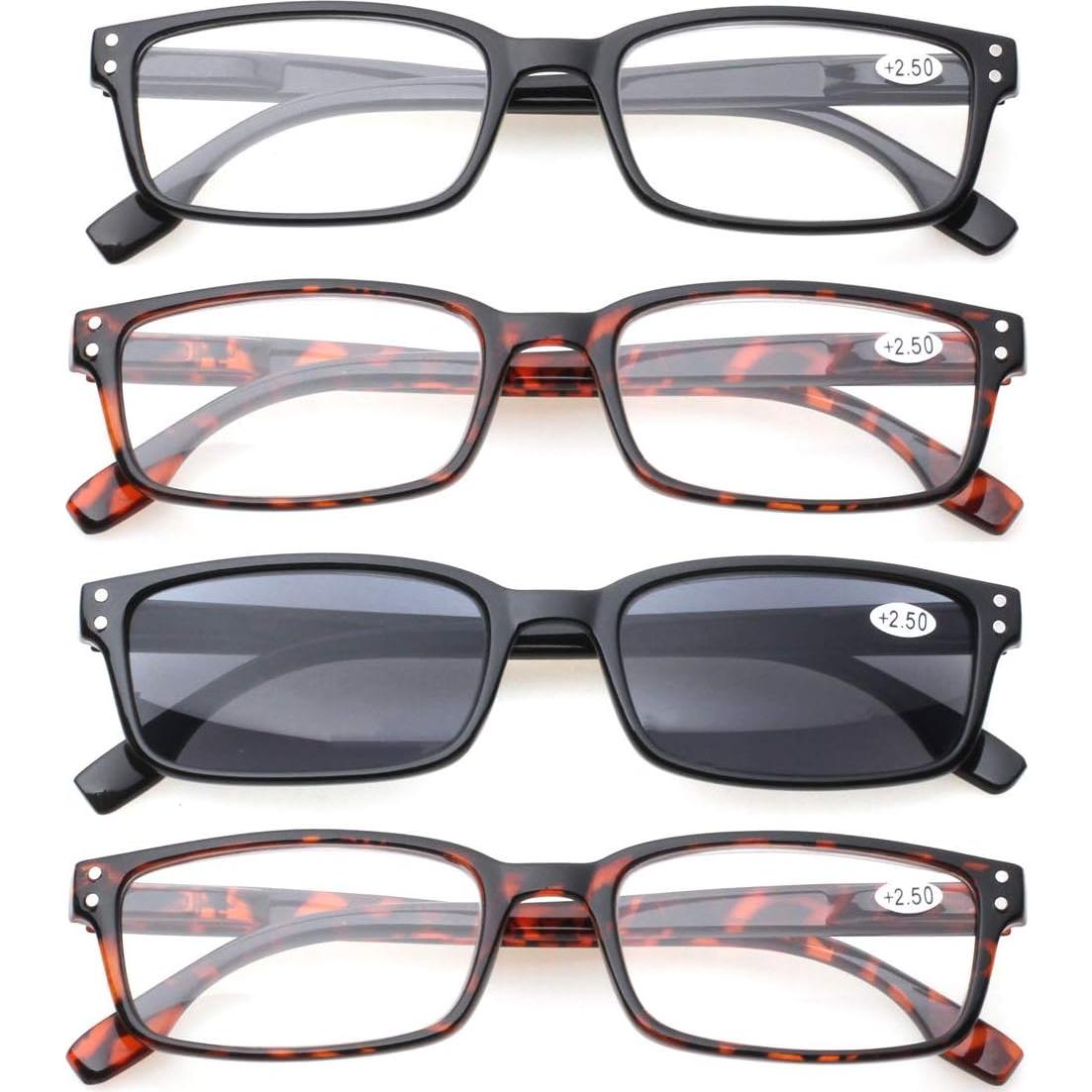 Gafas de Lectura Kerecsen 4 Pzas Unisex 3.0 Dioptrías