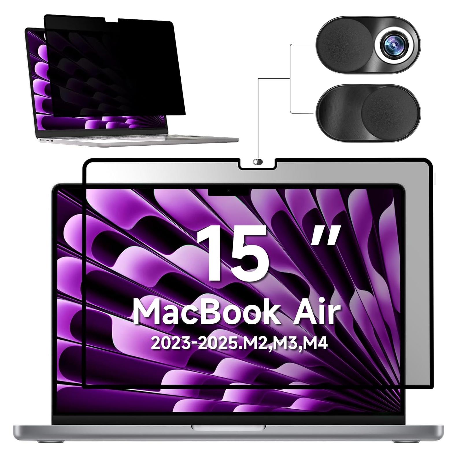 Pantalla de Privacidad Mamol para MacBook Air 15" M2 M3 M4