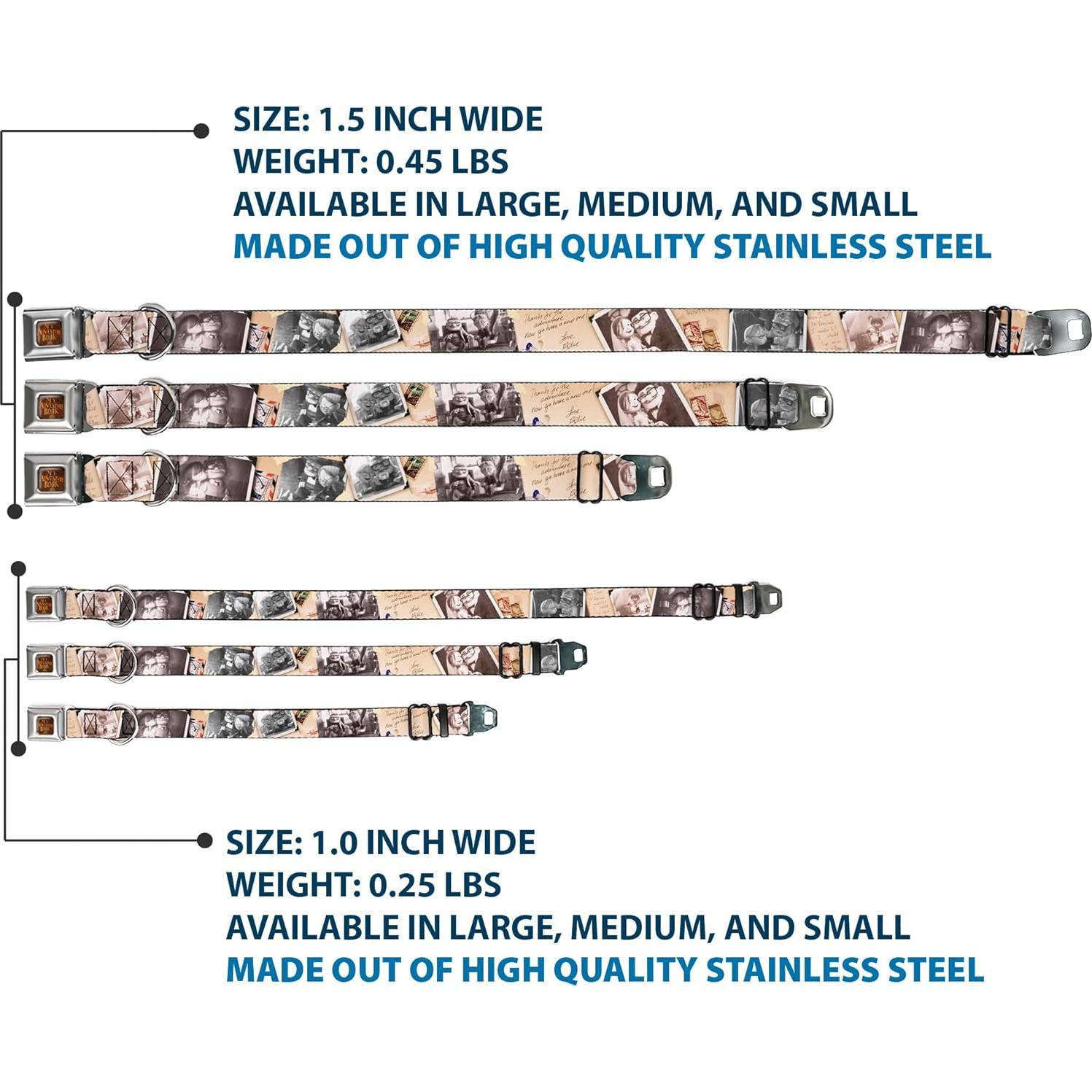 Collar para Perros Disney Buckle-Down 24.1-33 cm 2.54 cm Ancho