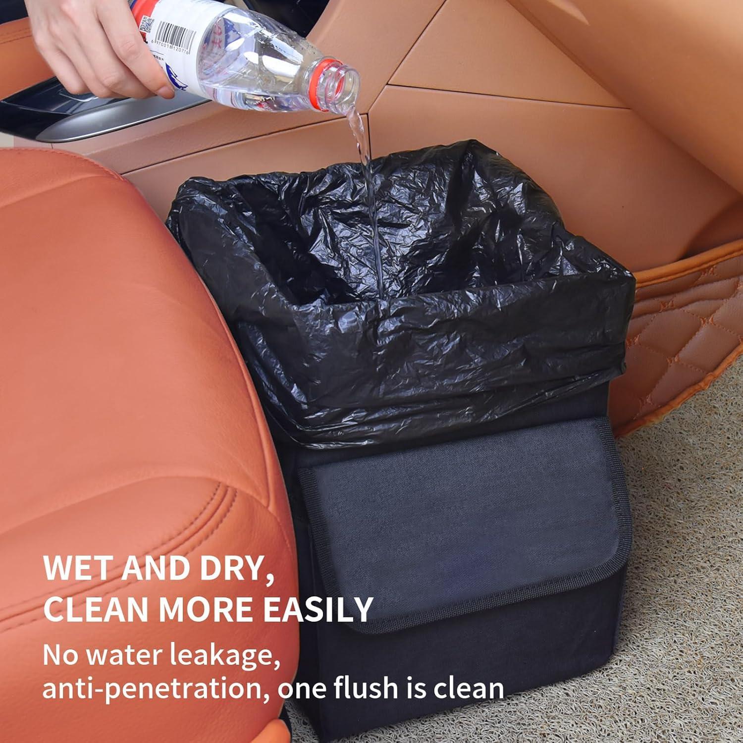 Cubo de Basura Plegable para Auto ILLINOS 19x15x23cm Impermeable